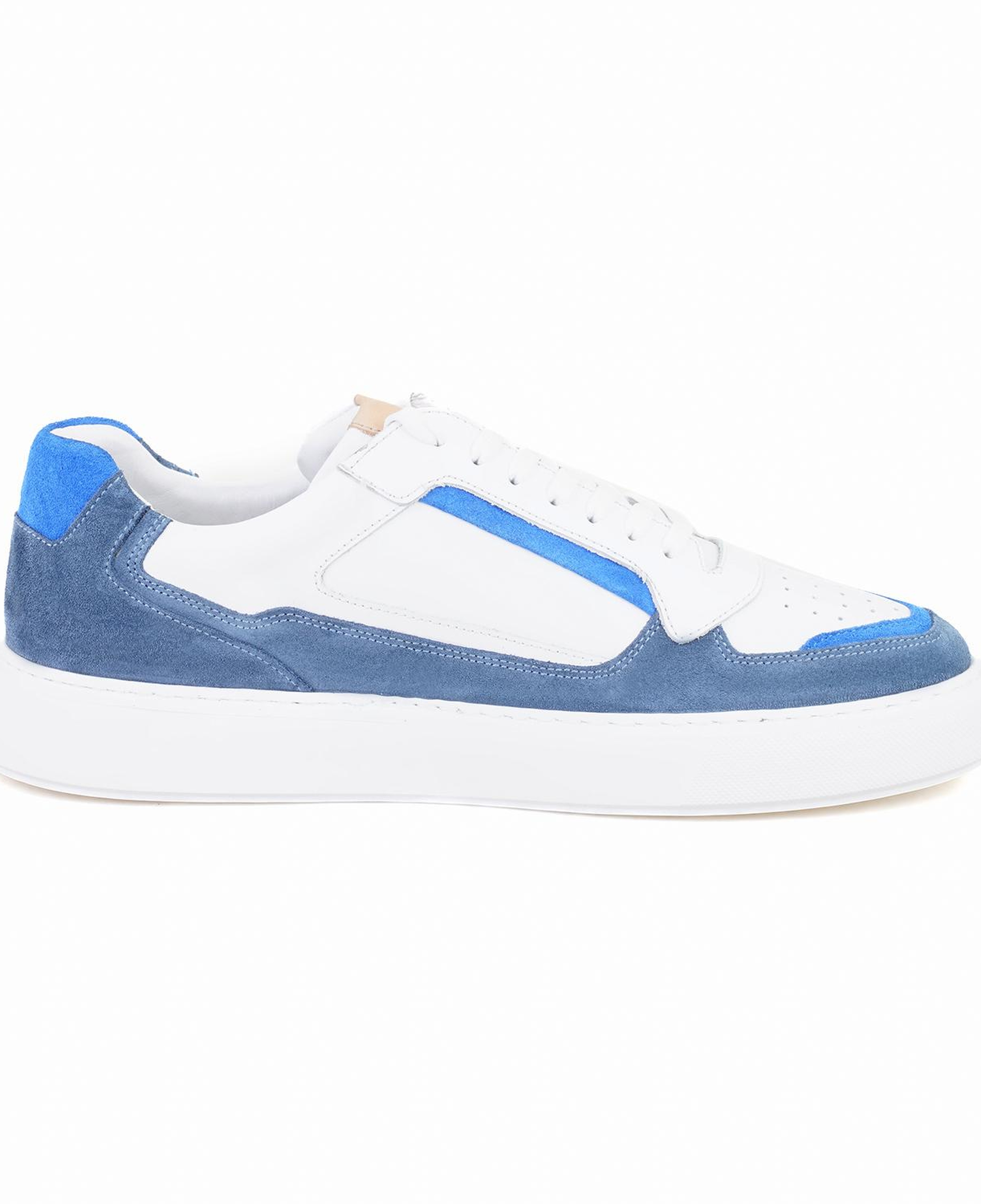 Dillon Beyaz Erkek Deri Spor Ayakkabı