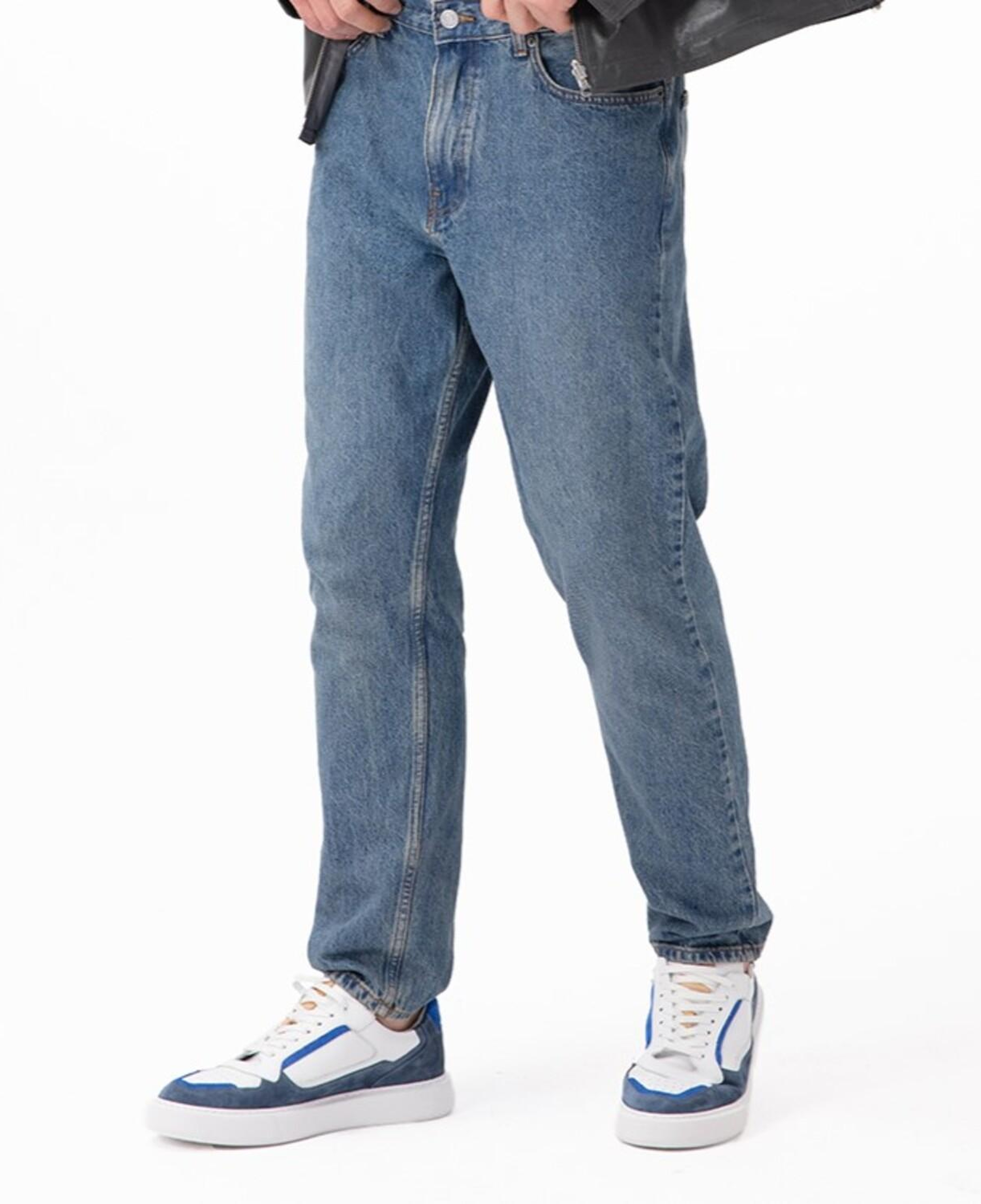 Dillon Beyaz Erkek Deri Spor Ayakkabı