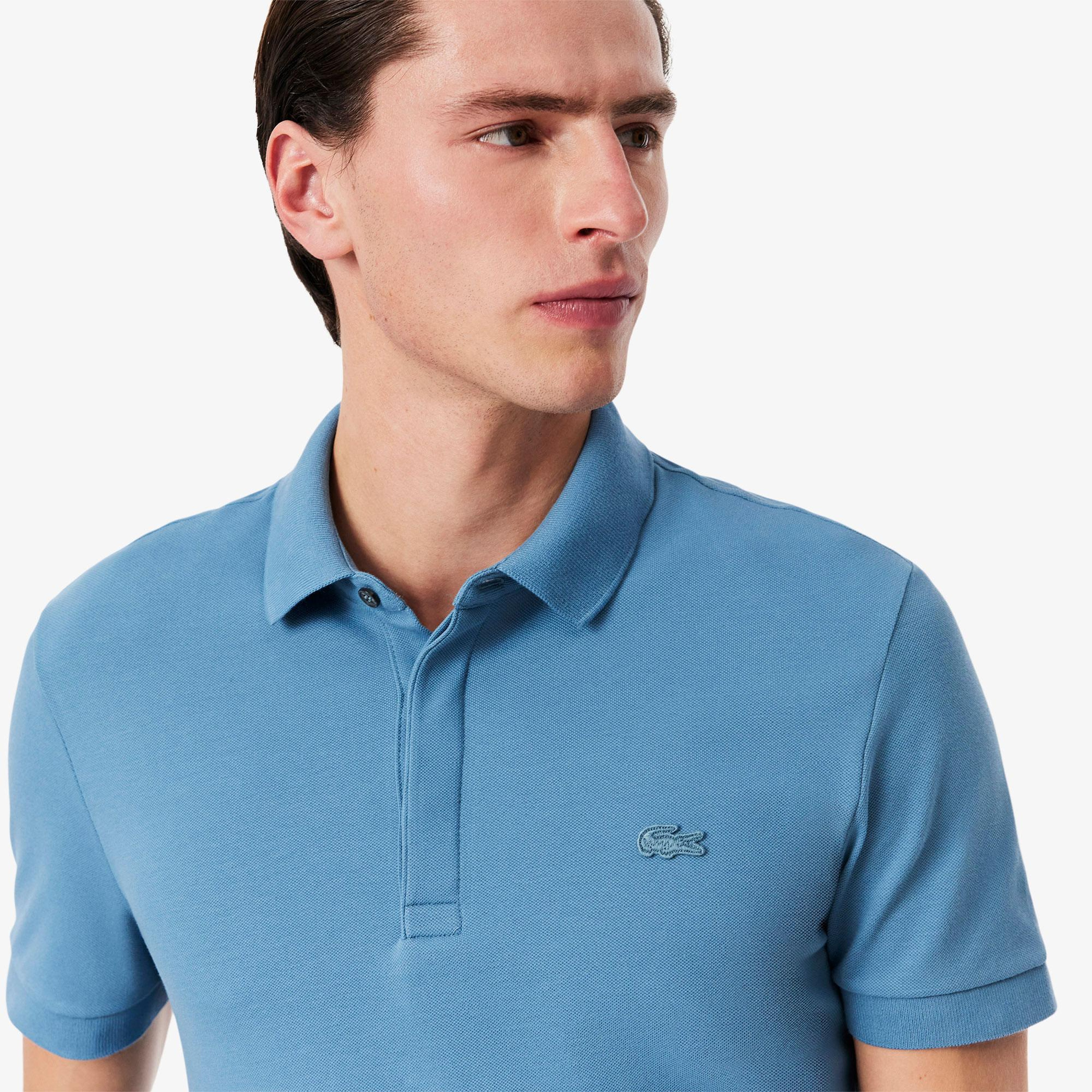 Lacoste Paris Erkek Regular Fit Mavi Polo