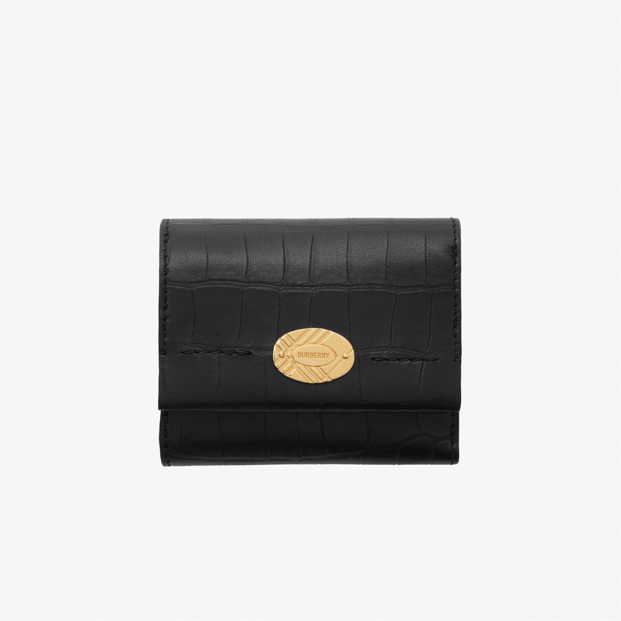 Burberry Cotswolds Kadın Siyah Cüzdan