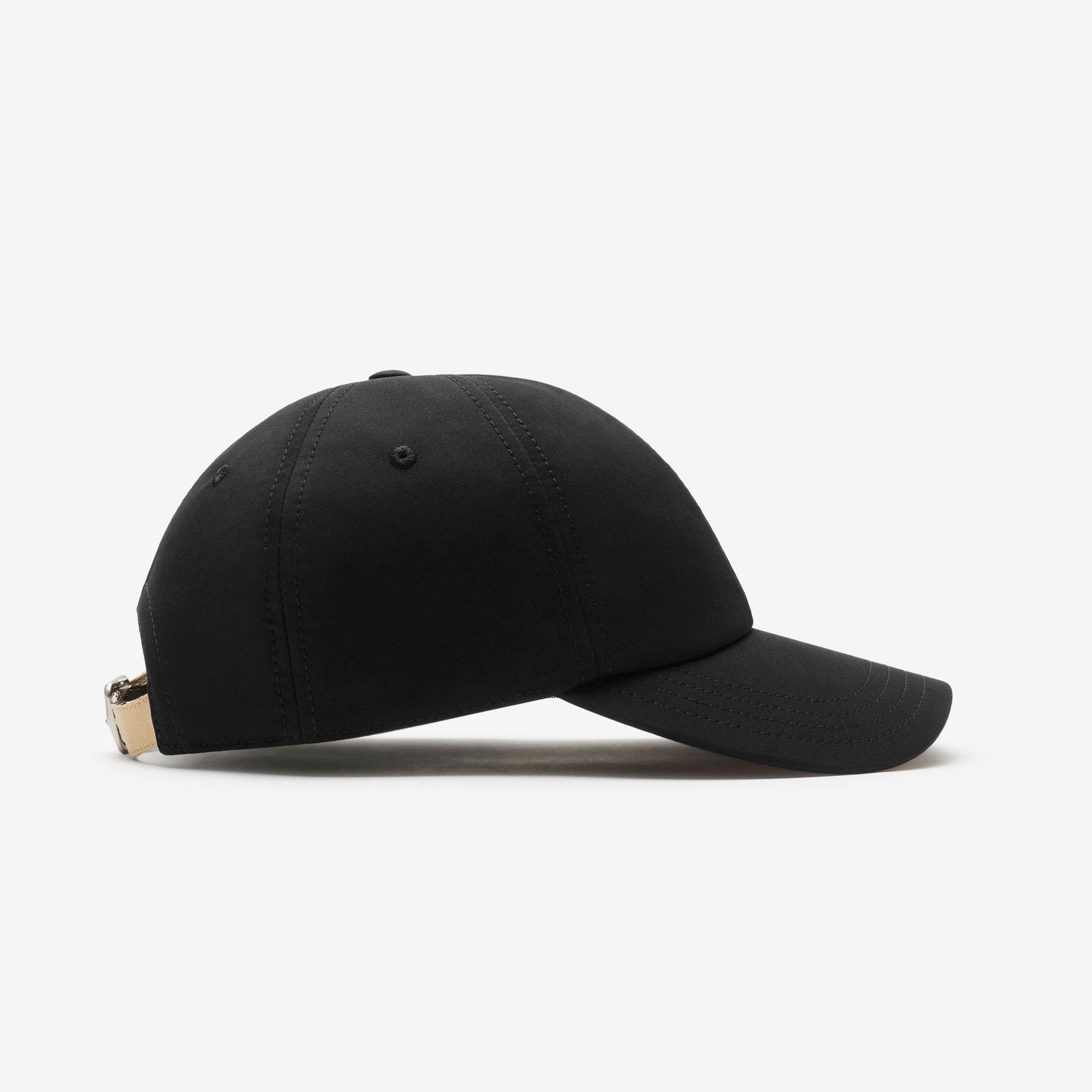 Burberry Gabardine Baseball Erkek Siyah Şapka