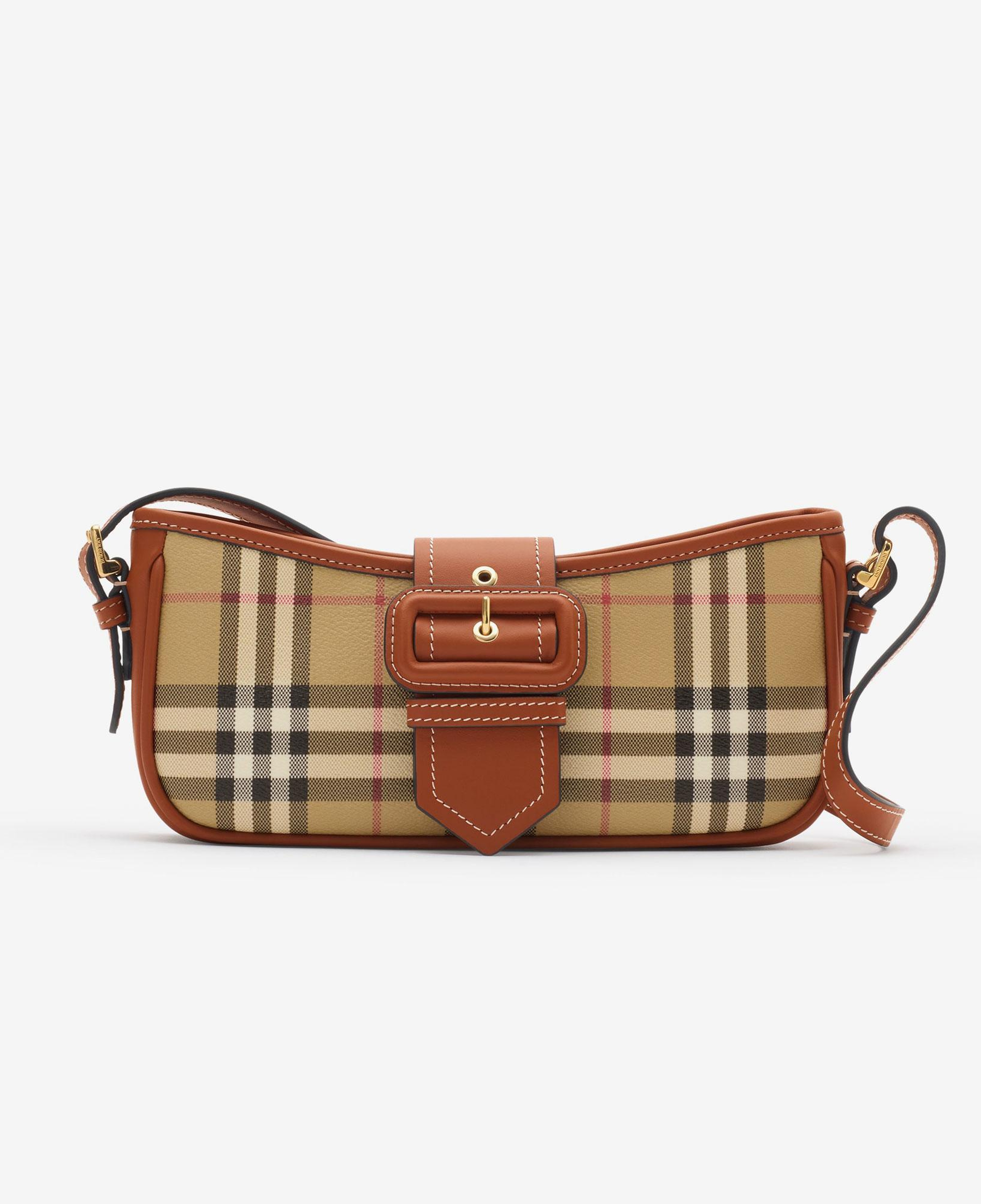 Burberry Check Kadın Bej Omuz Çantası