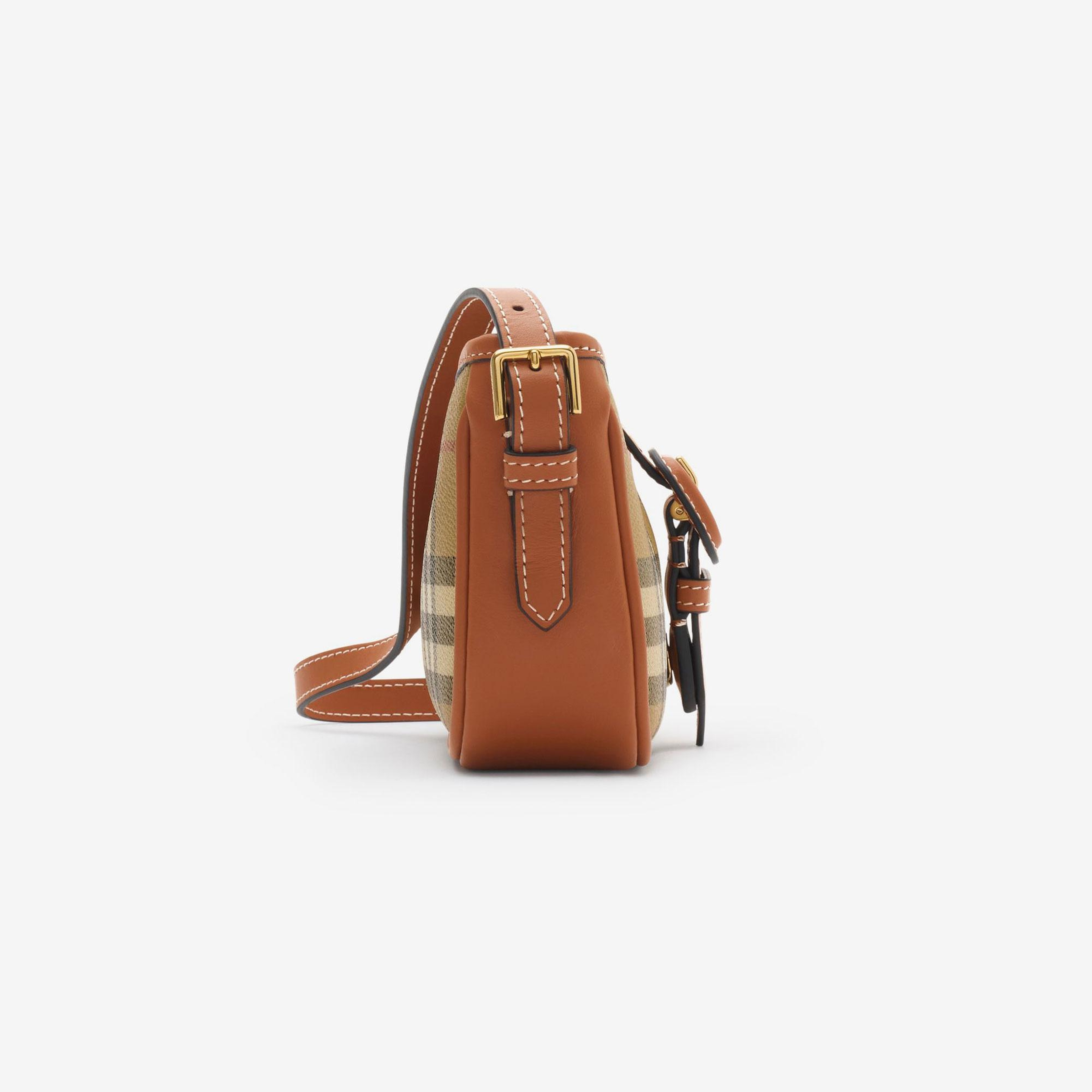 Burberry Check Kadın Bej Omuz Çantası