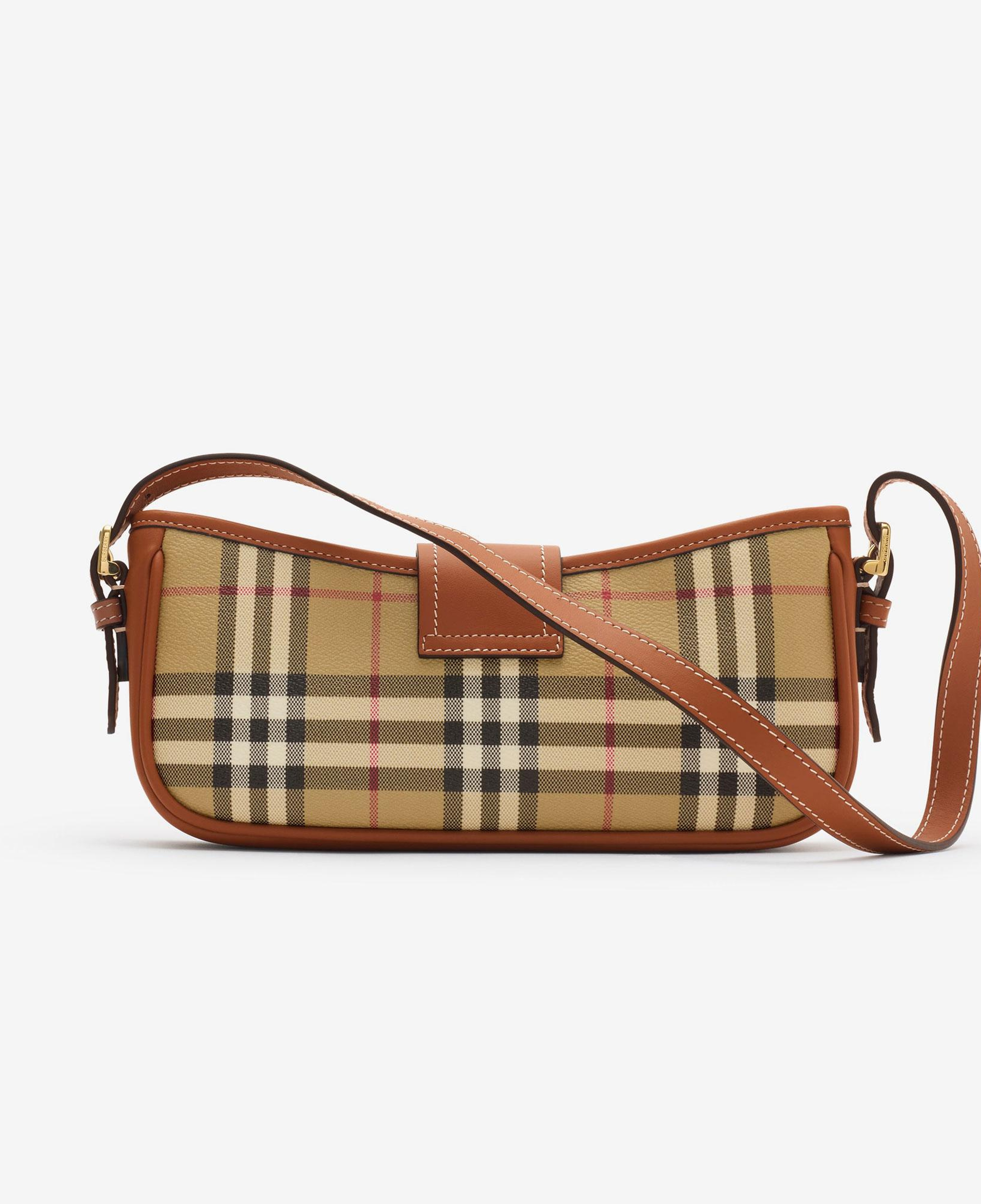 Burberry Check Kadın Bej Omuz Çantası