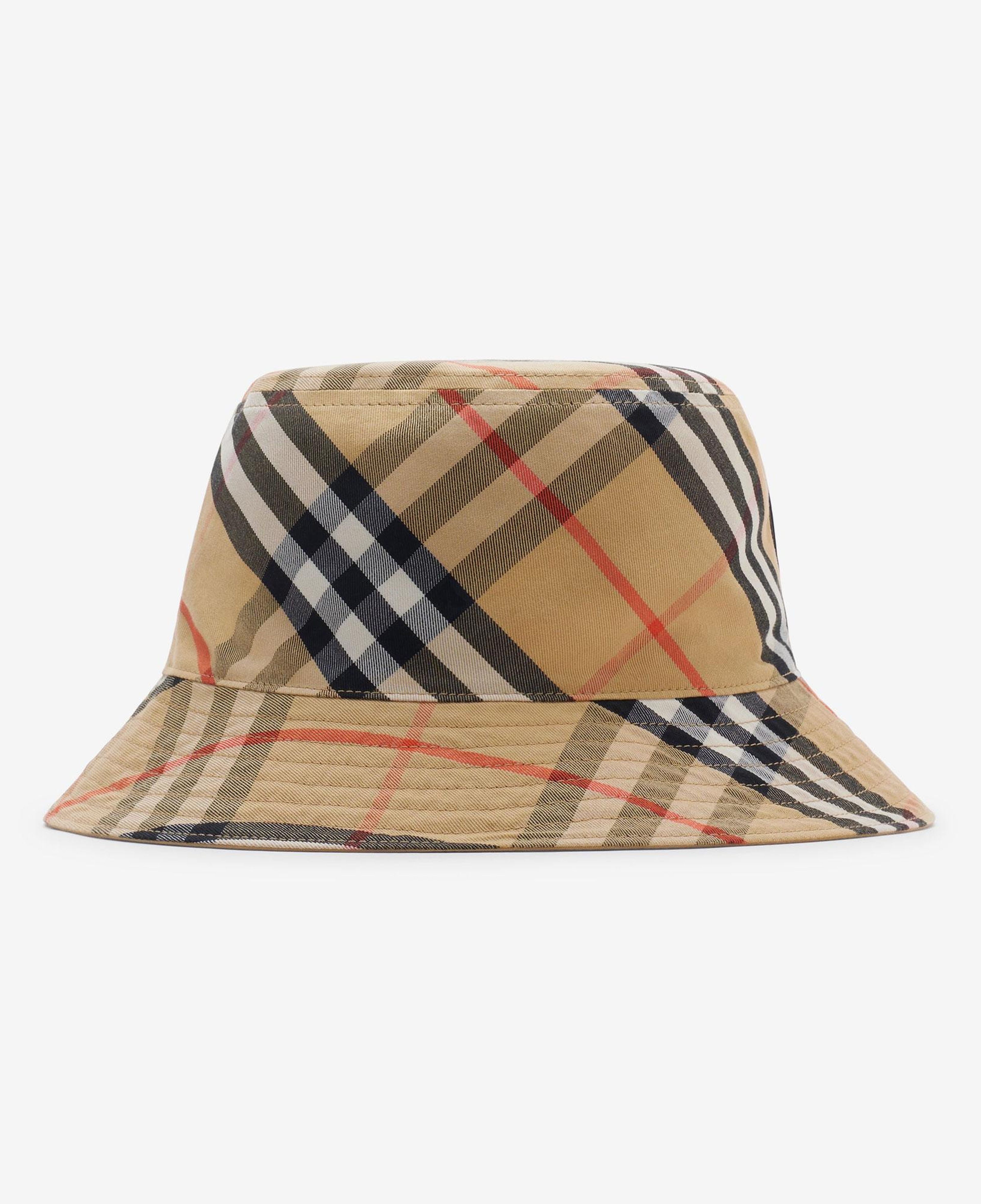Burberry Reversible Gabardine Bucket Erkek Siyah Şapka