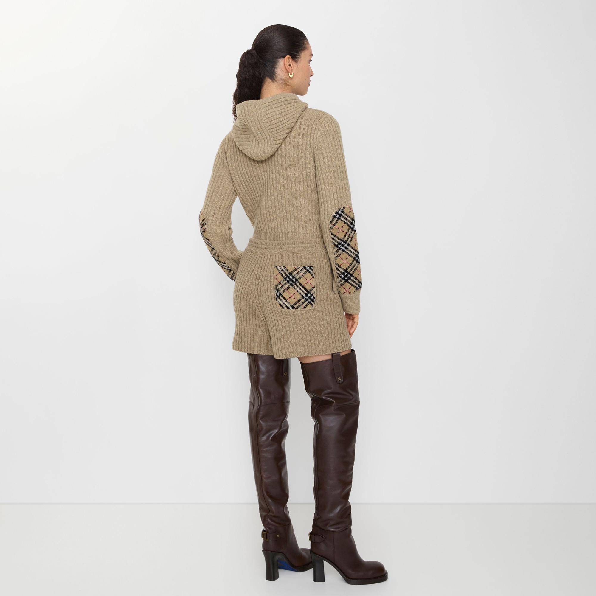 Burberry Wool Cashmere Kadın Kahverengi Şort