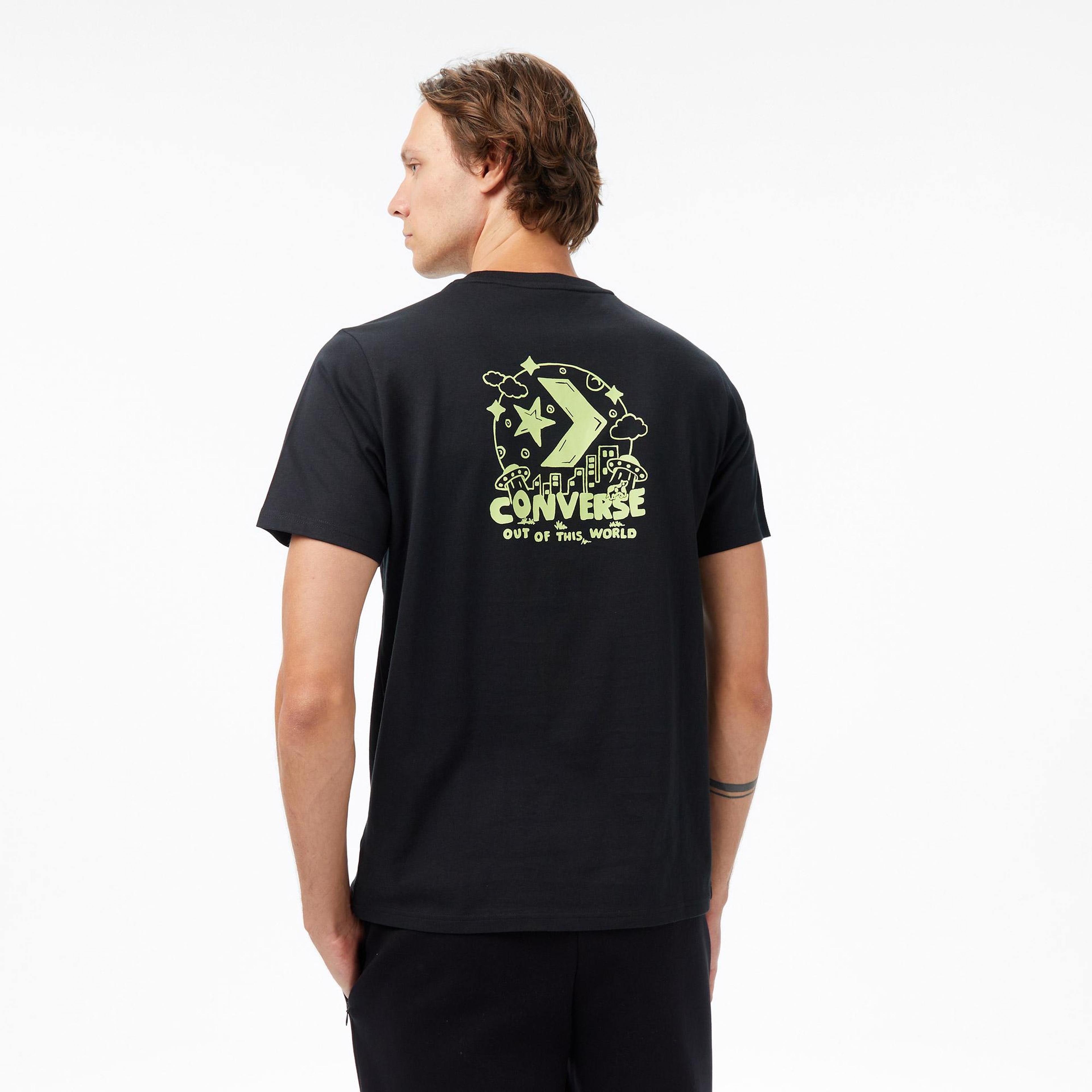 Converse Erkek Siyah T-Shirt