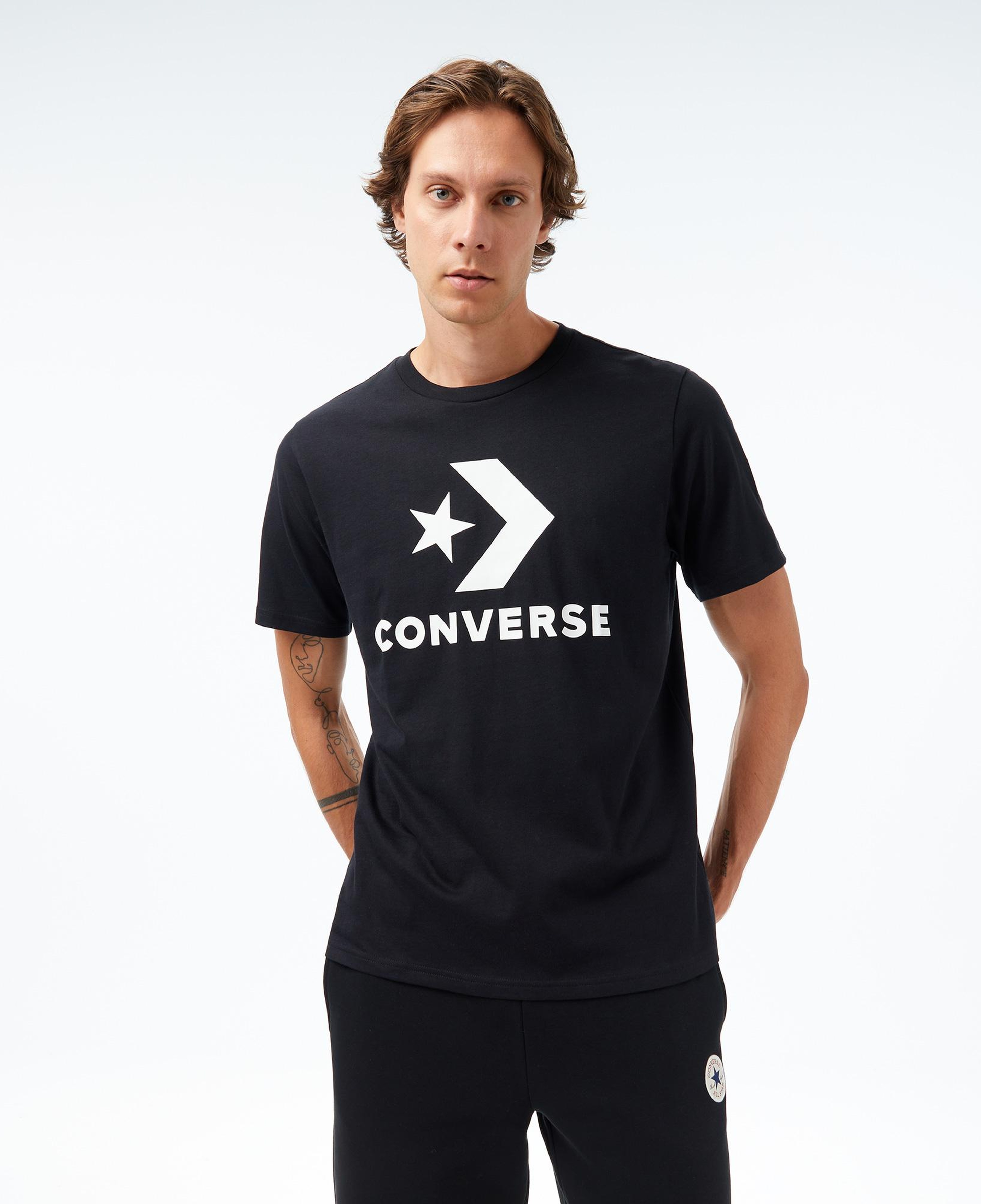 Converse Erkek Siyah T-Shirt