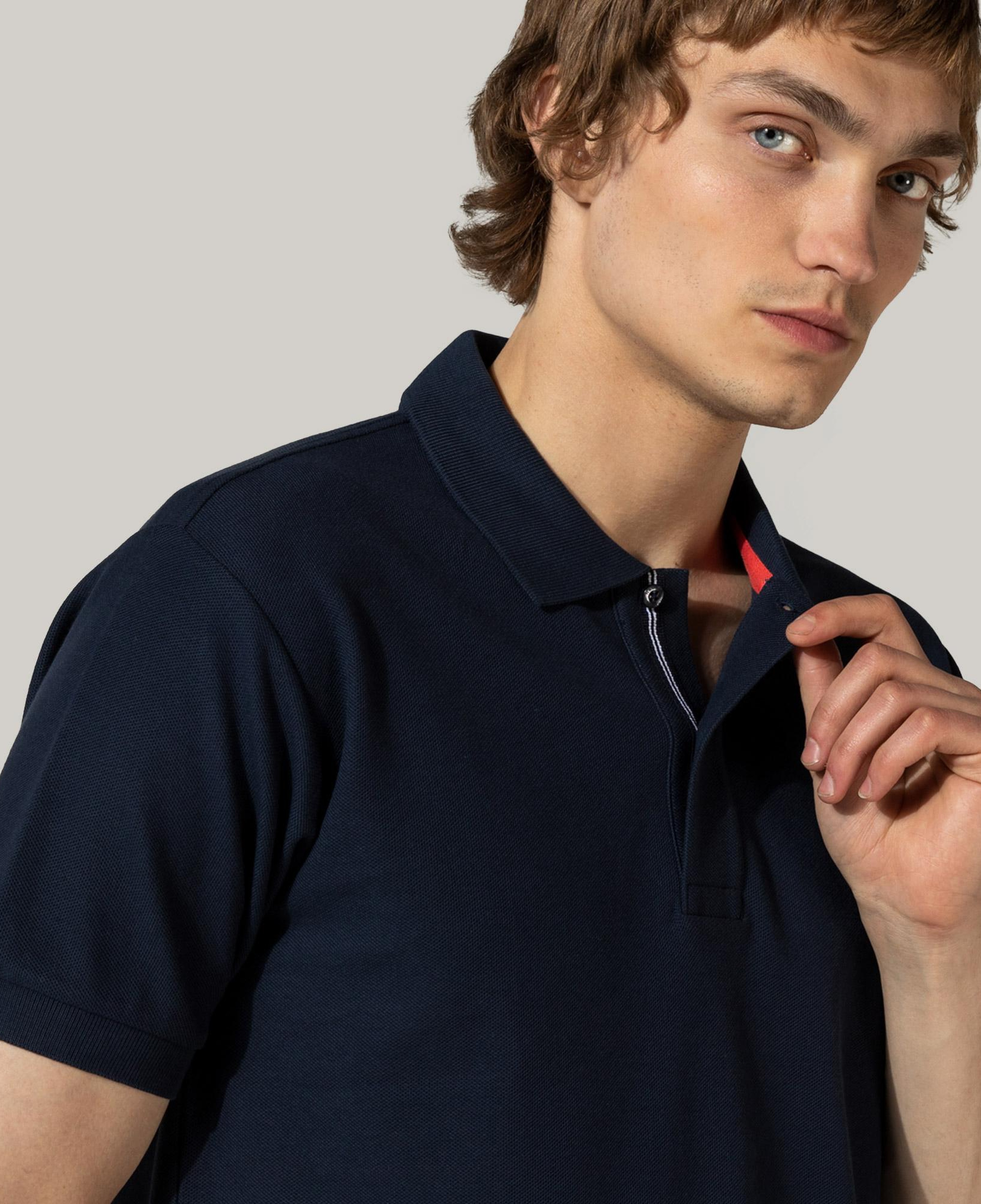 Nautica Erkek Lacivert Classic Fit Kısa Kollu Polo Yaka T-Shirt