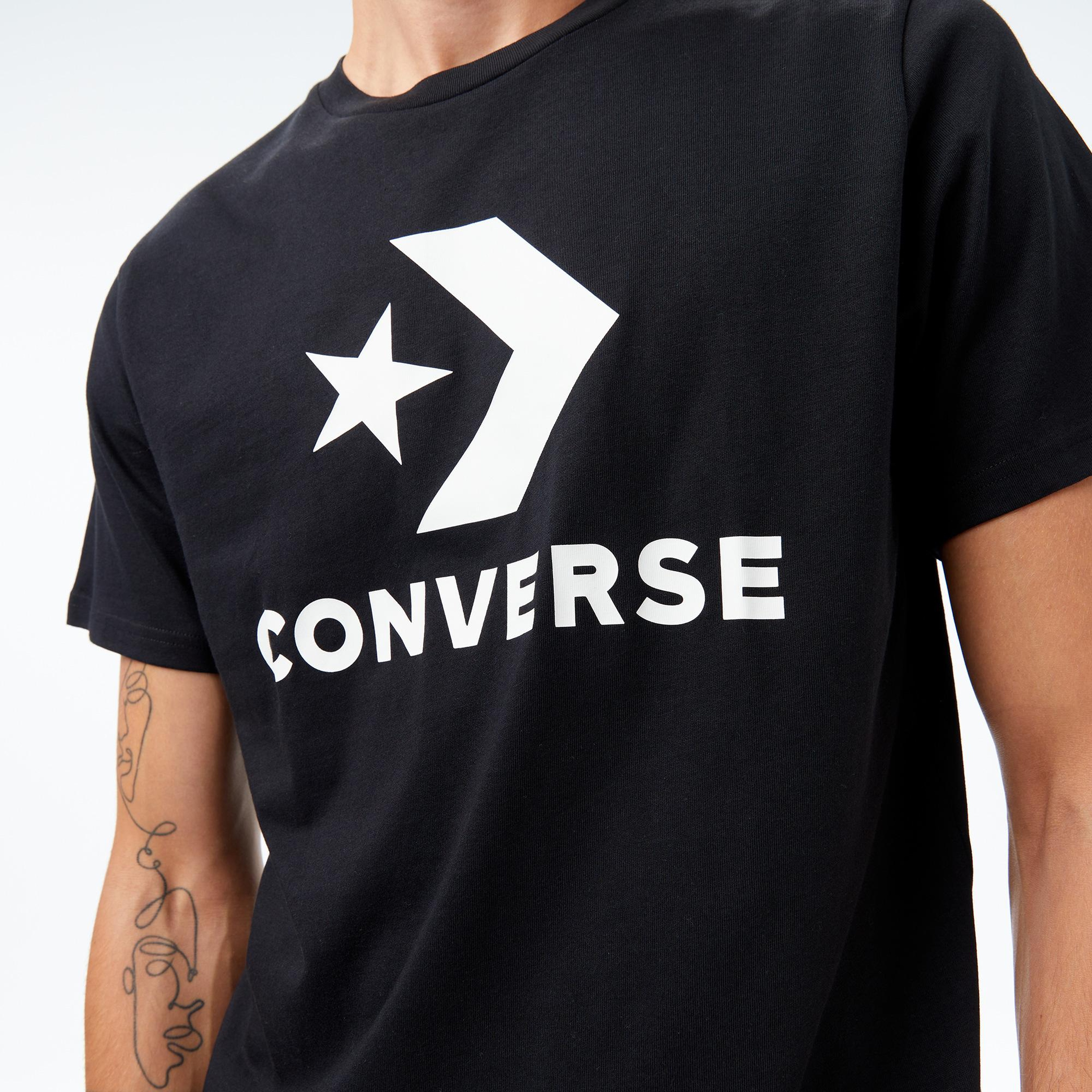 Converse Erkek Siyah T-Shirt