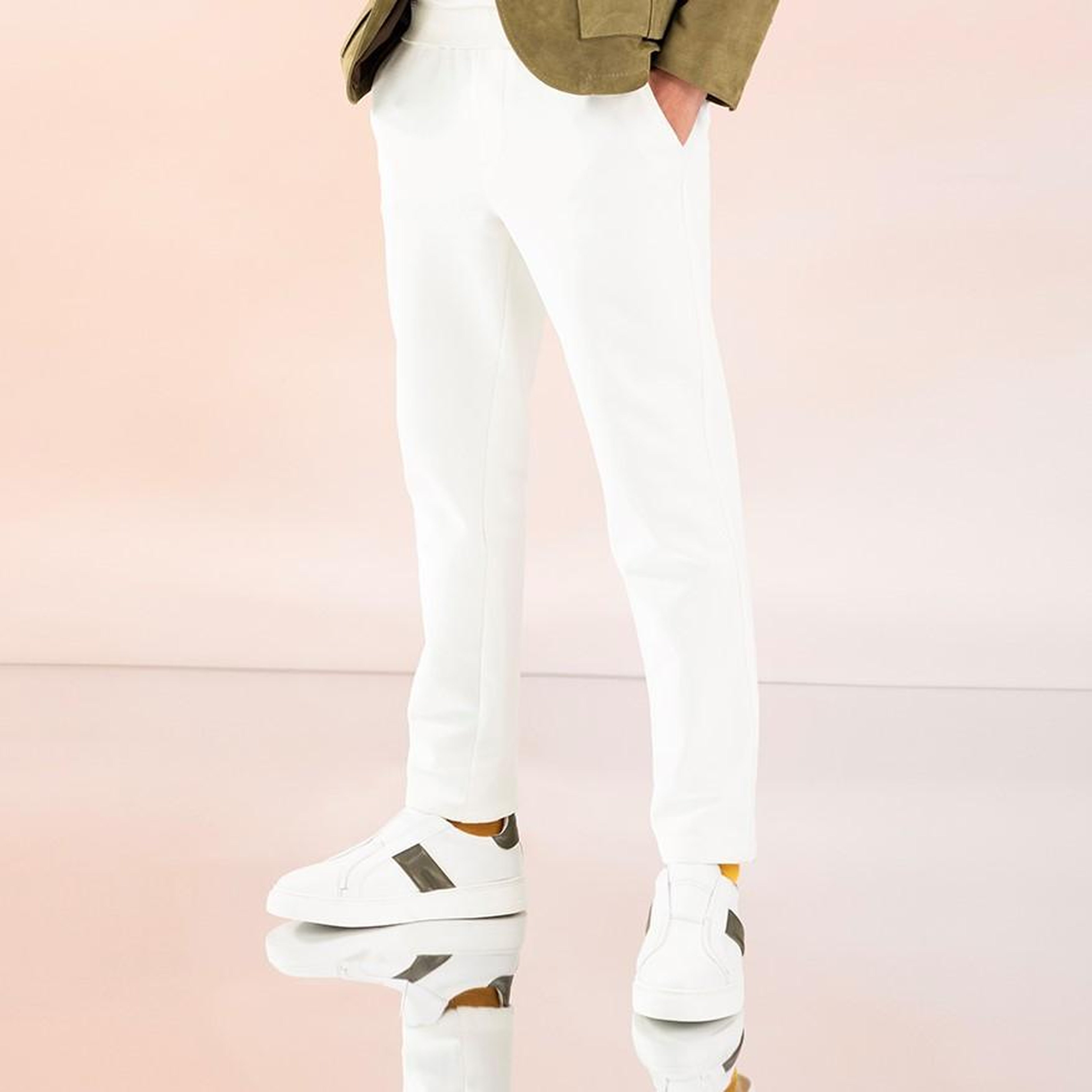 Alice Beyaz Erkek Deri Spor Ayakkabı