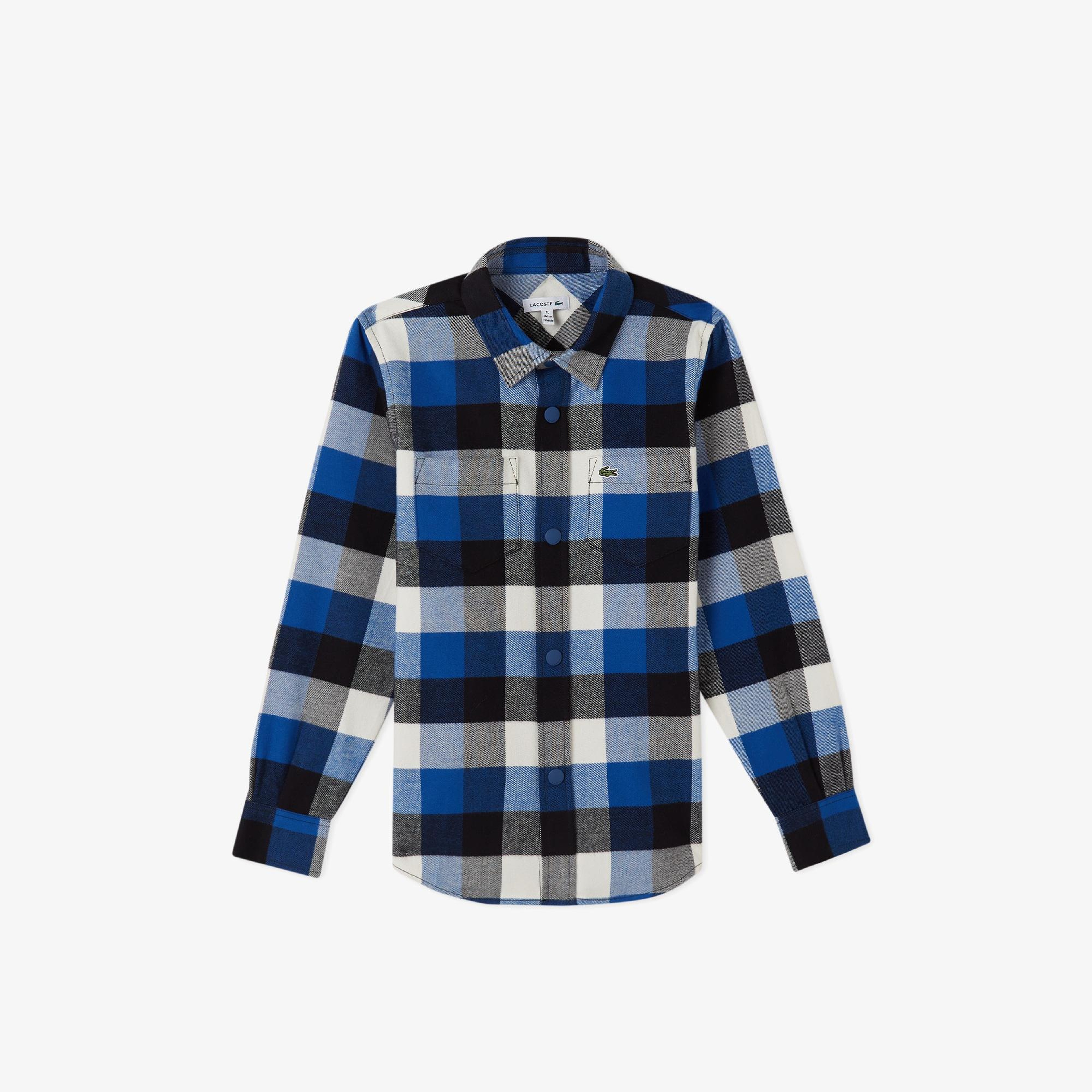 Lacoste Çocuk Koyu Mavi Gömlek