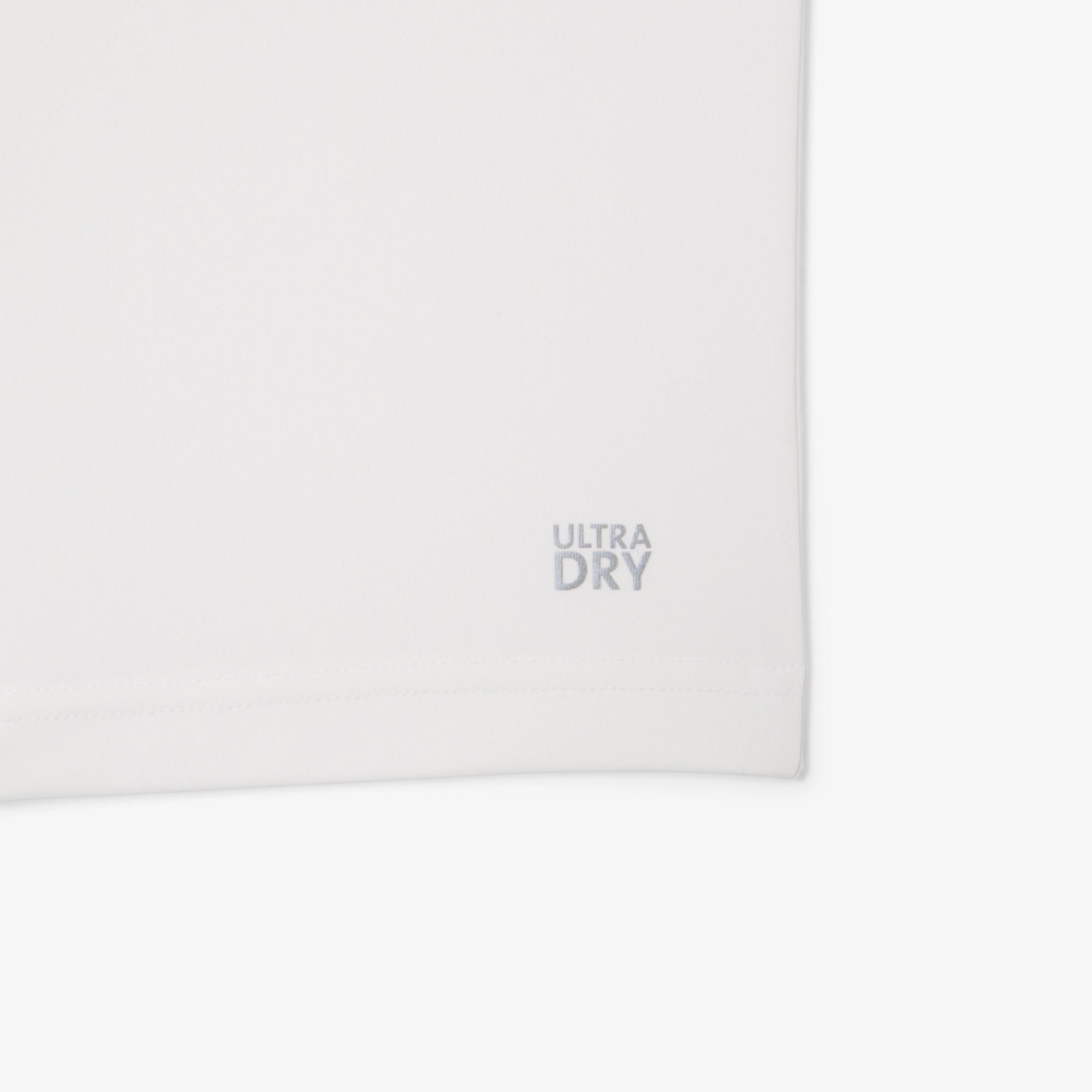 Lacoste Erkek Regular Fit Bisiklet Yaka Beyaz T-Shirt