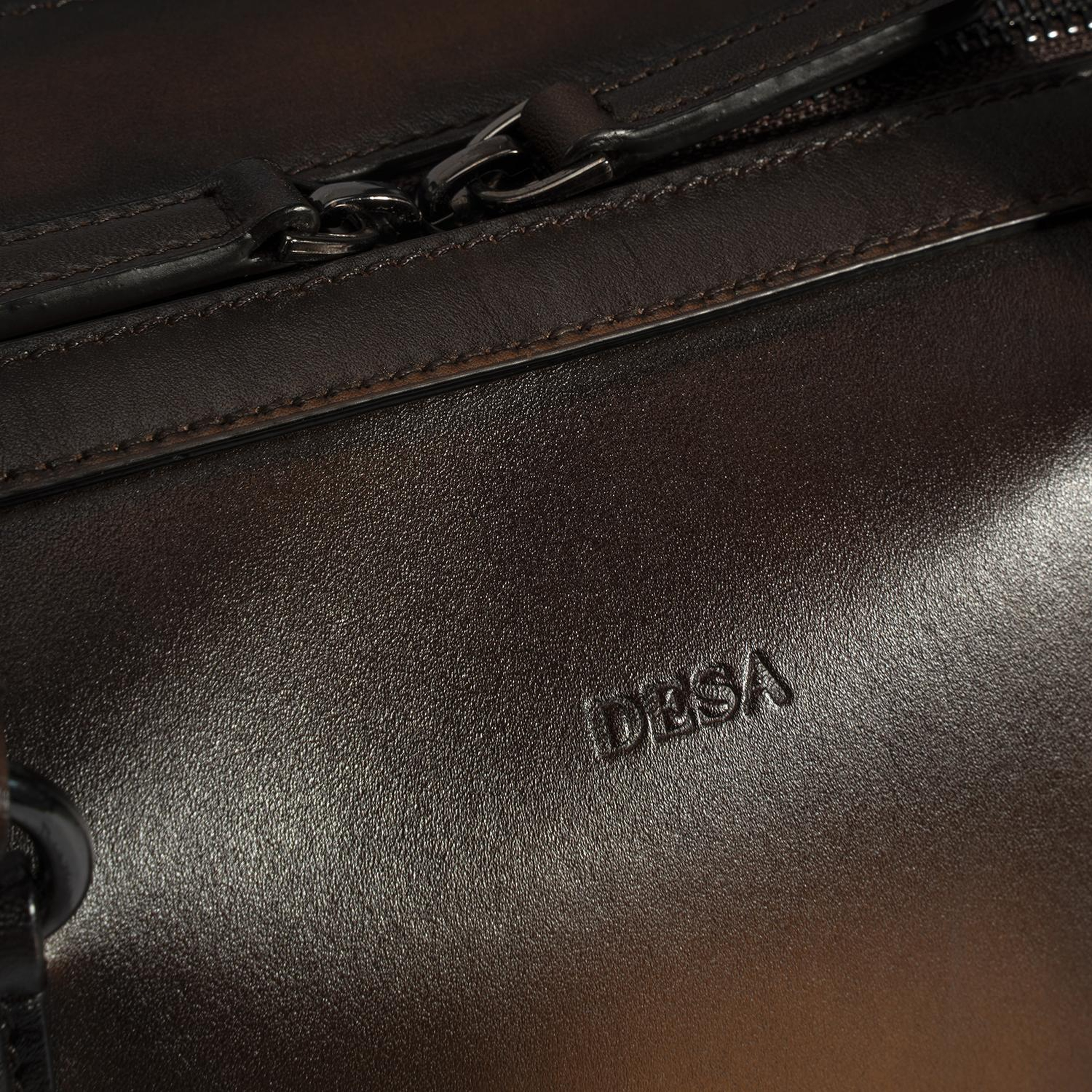 Erkek Kahve Deri Evrak Çantası