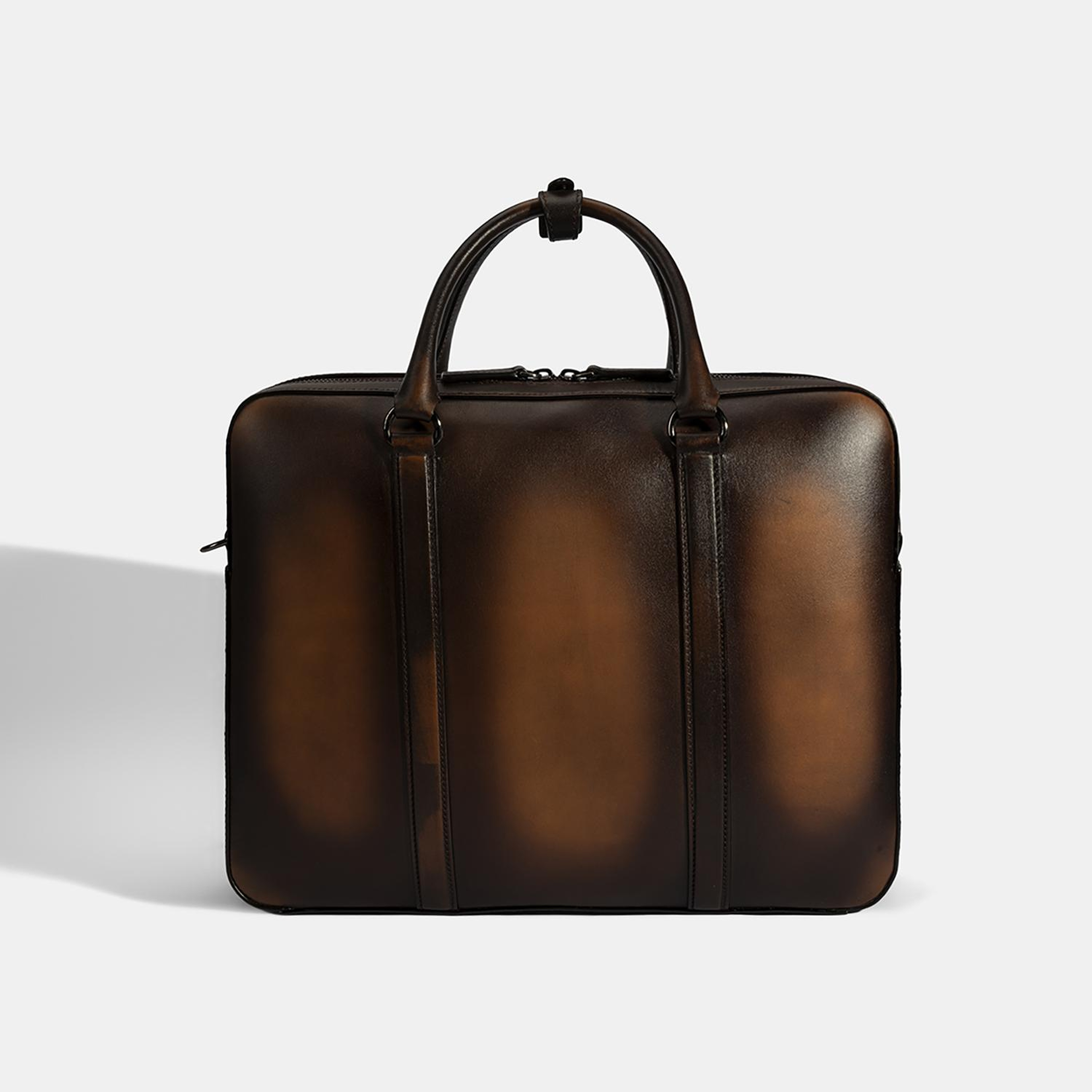 Erkek Kahve Deri Evrak Çantası