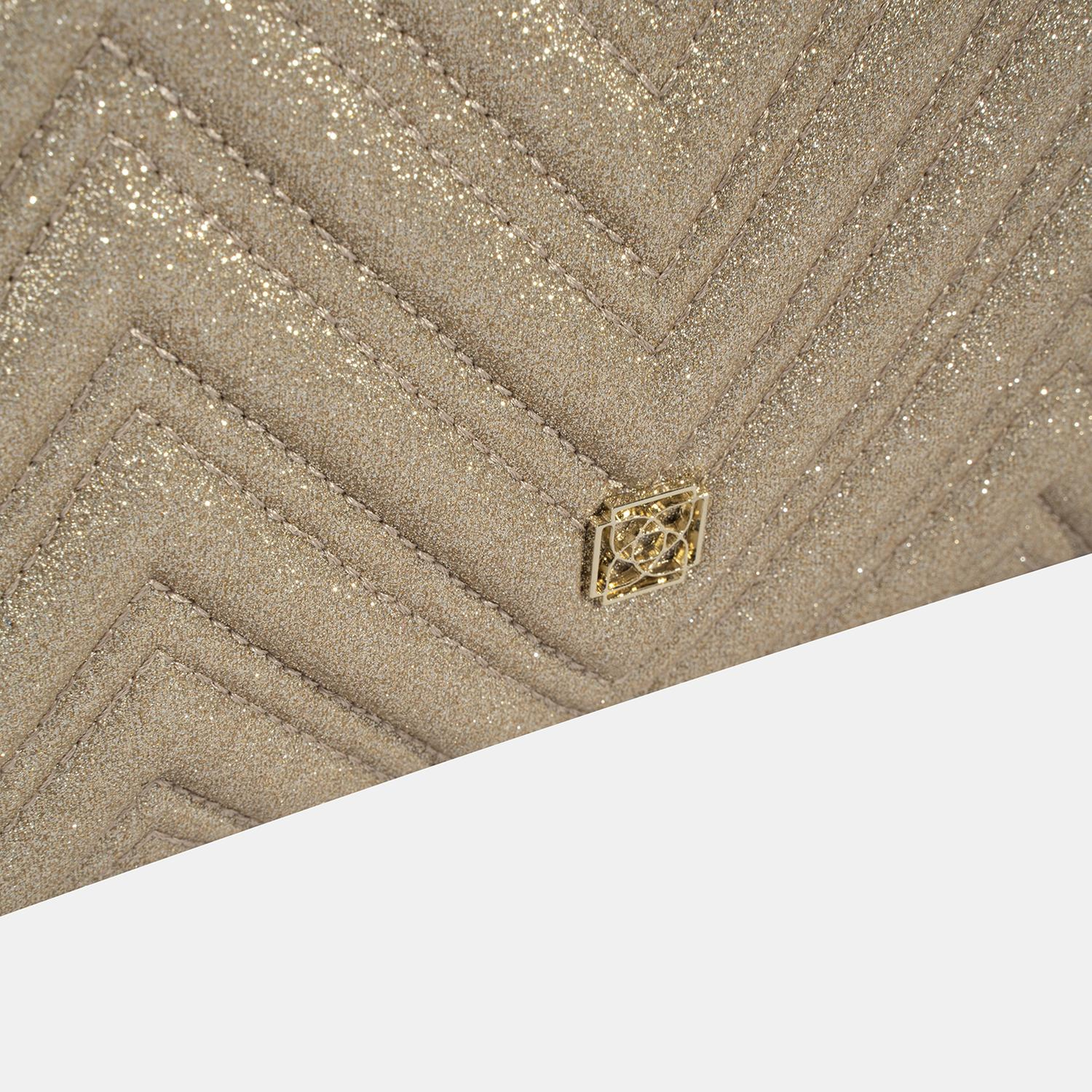 Kadın Gold Omuz Askılı Portföy Çanta