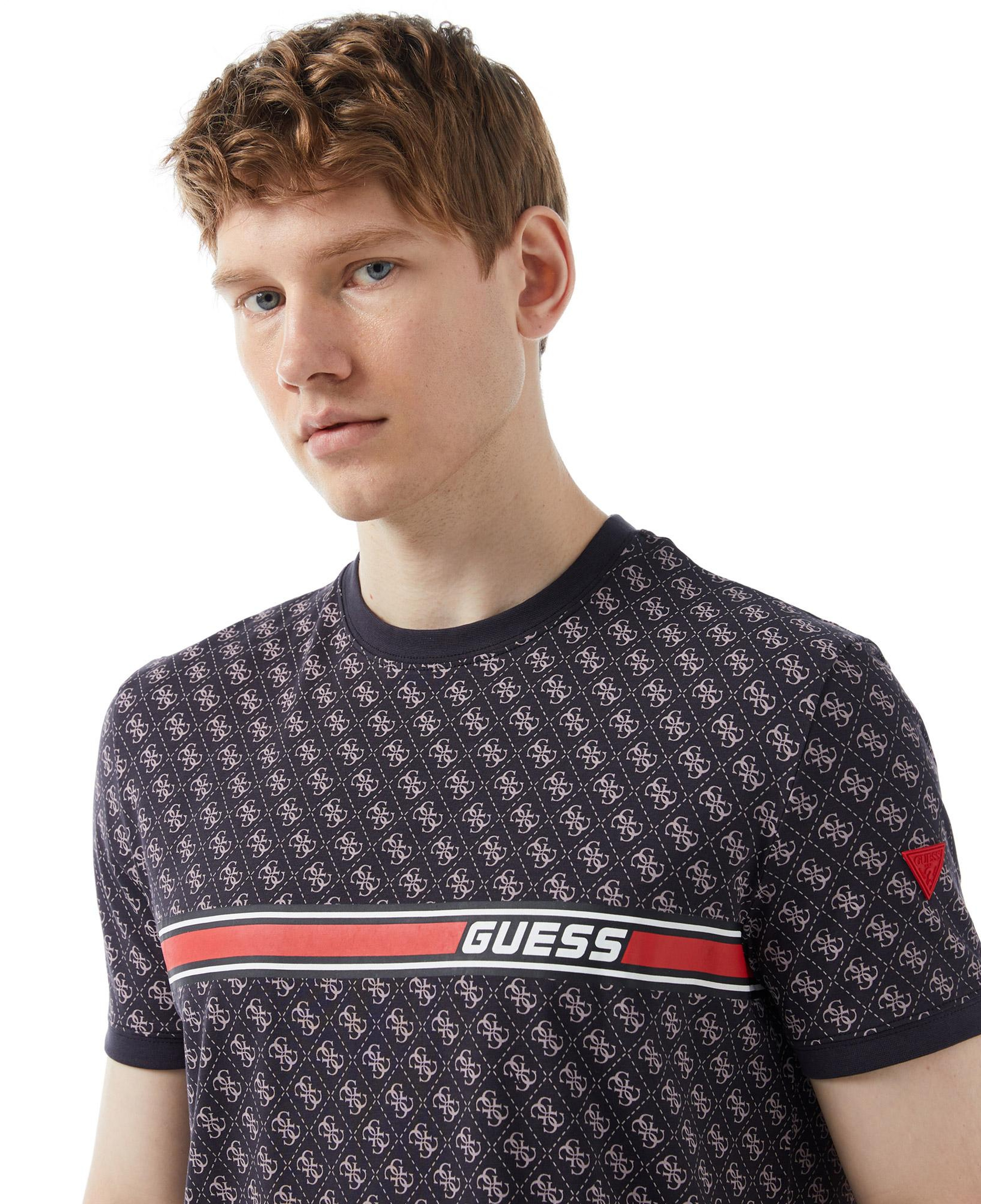 Guess Jamey Mid Organic Erkek Siyah T-Shirt