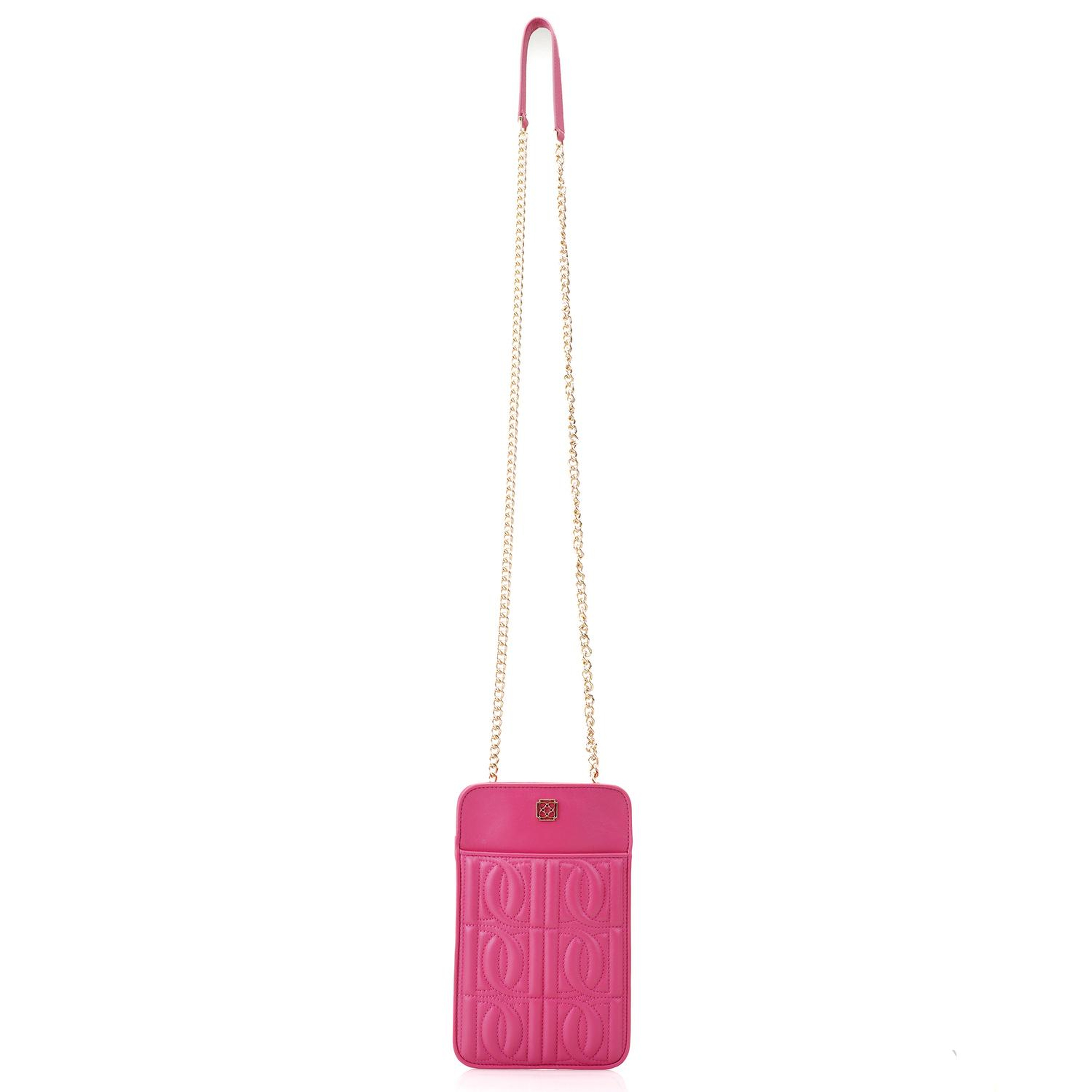 Pembe Kadın Telefon Çantası