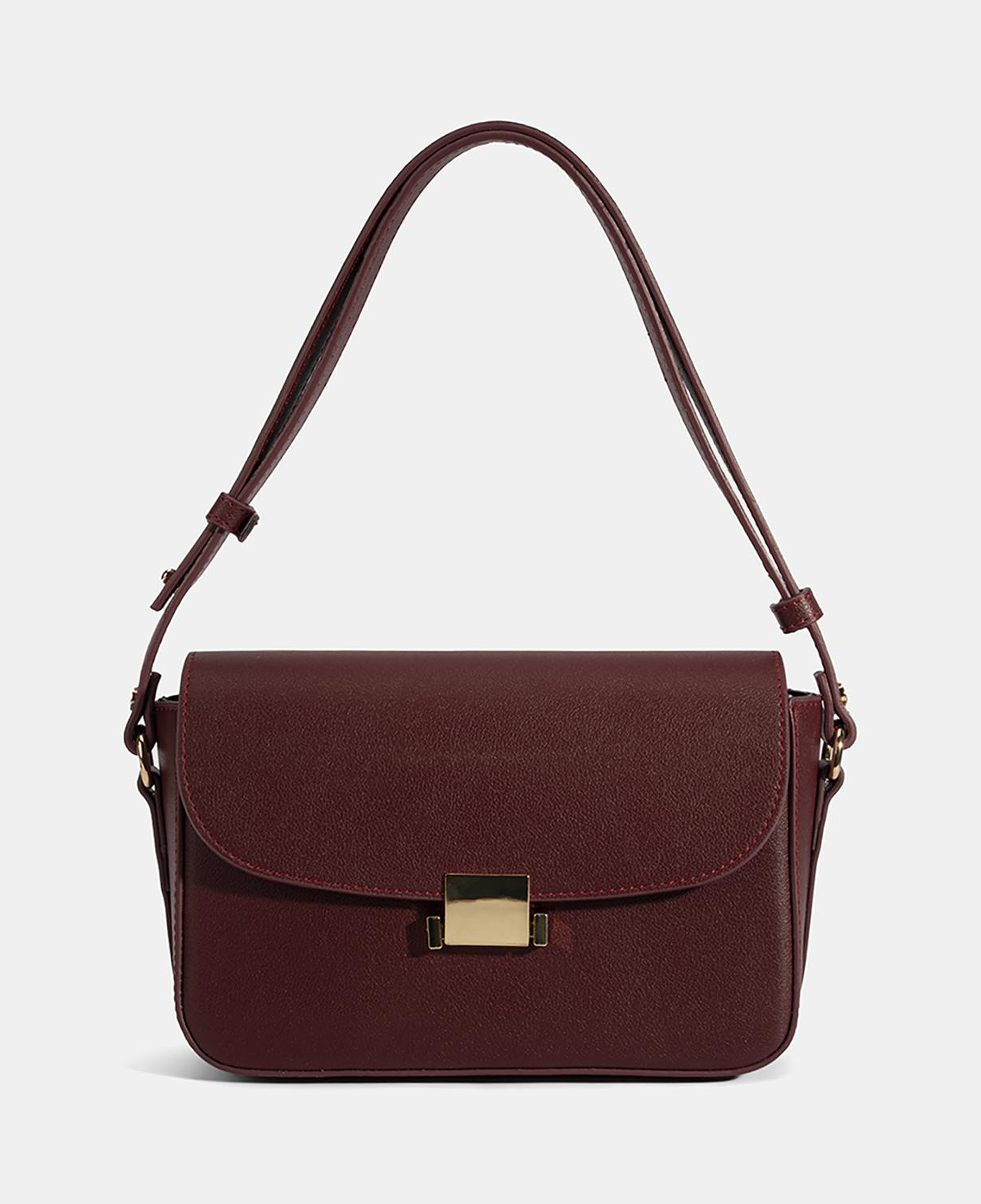 Kadın Bordo Omuz Çantası