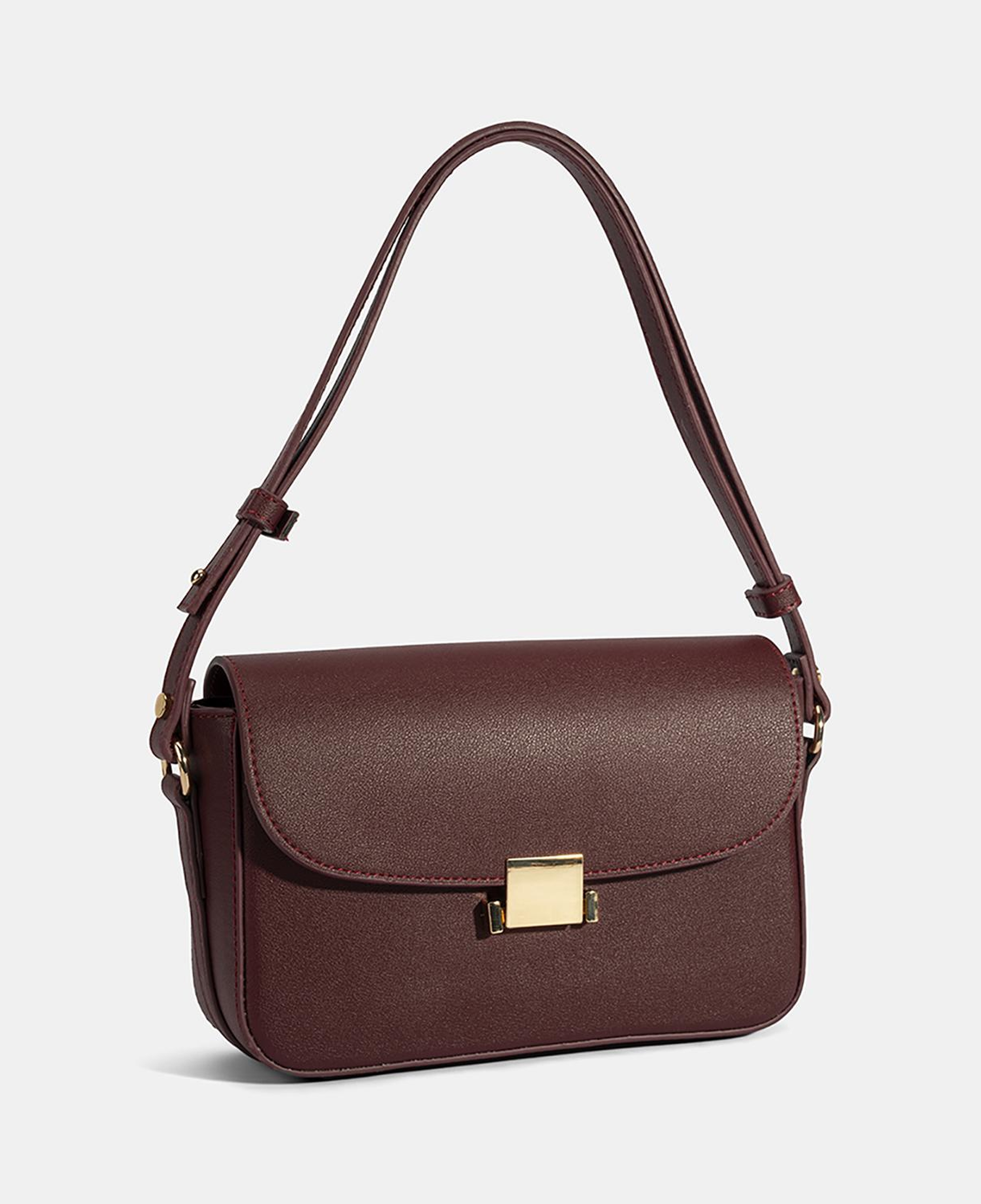 Kadın Bordo Omuz Çantası