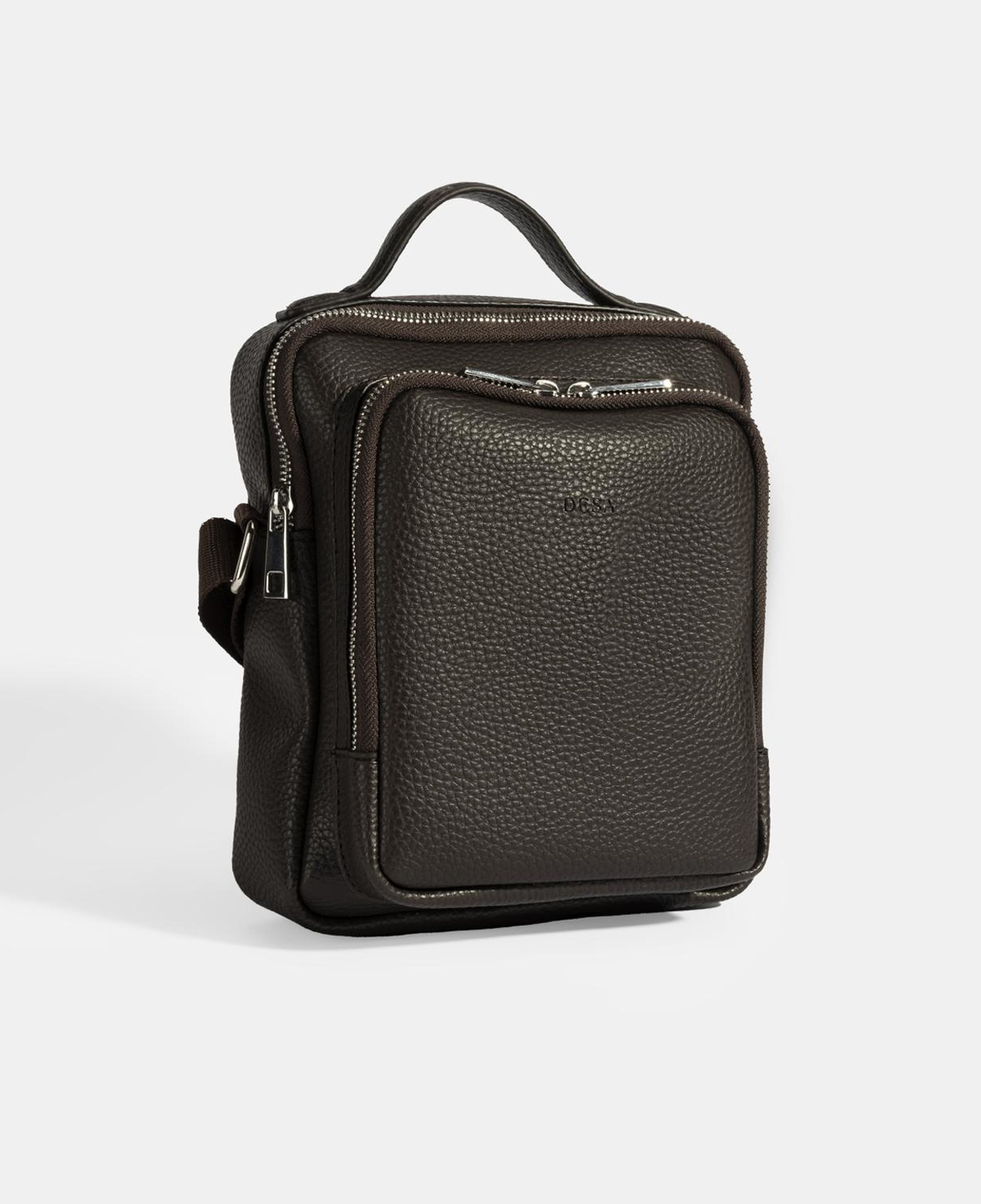 Erkek Kahve Postacı Çantası