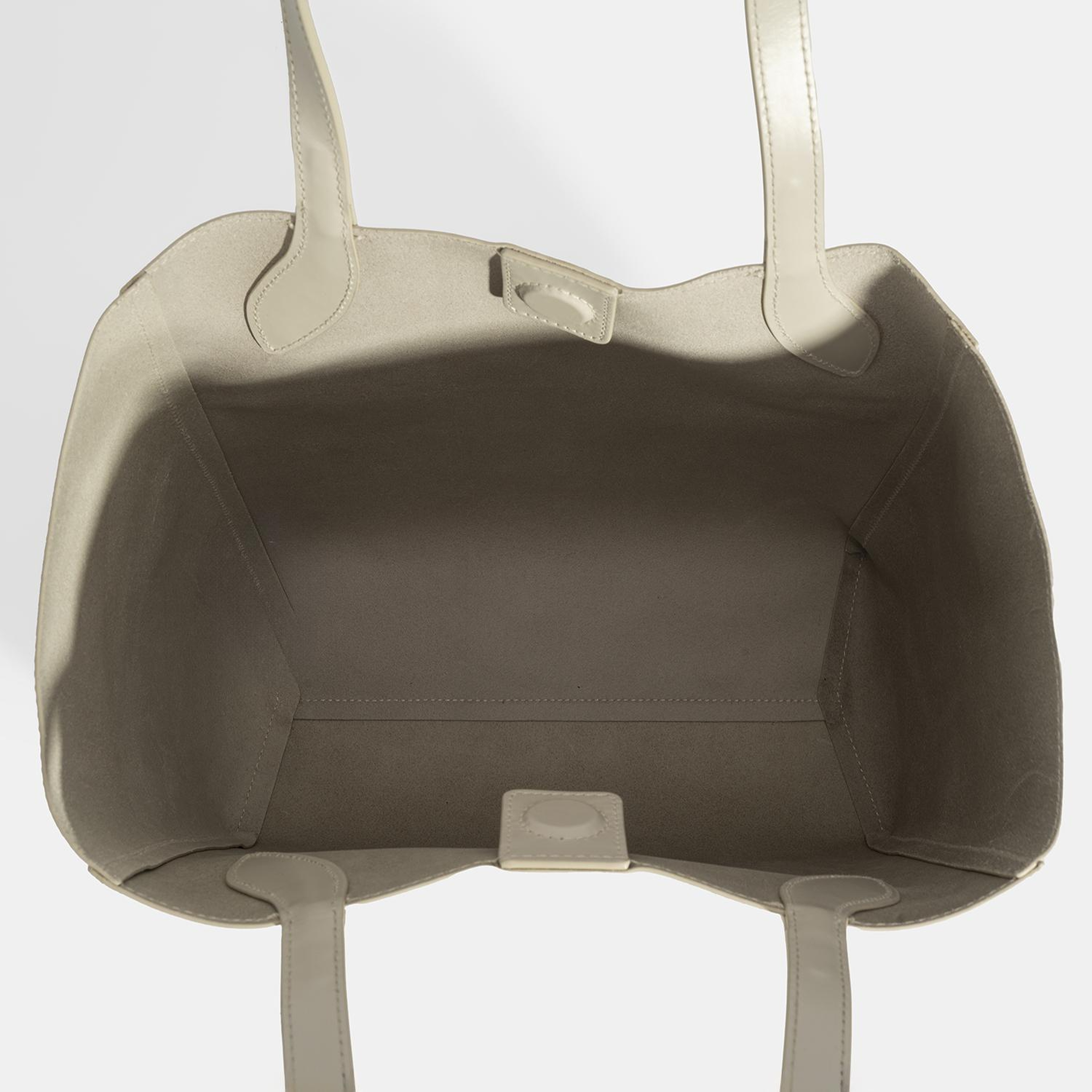 Kadın Beyaz Deri Omuz Çantası