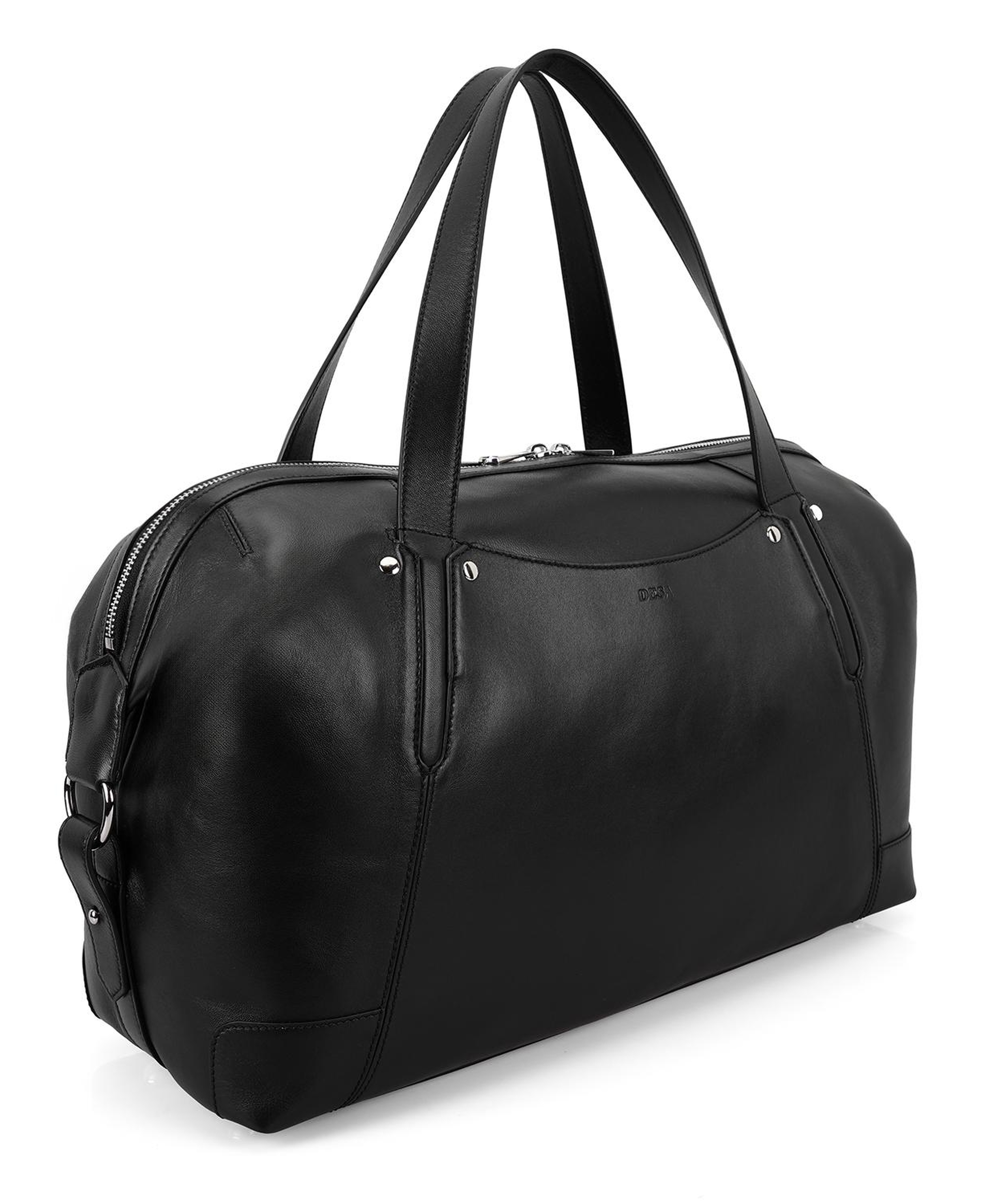 Lincoln Siyah Erkek Deri Seyahat Çantası