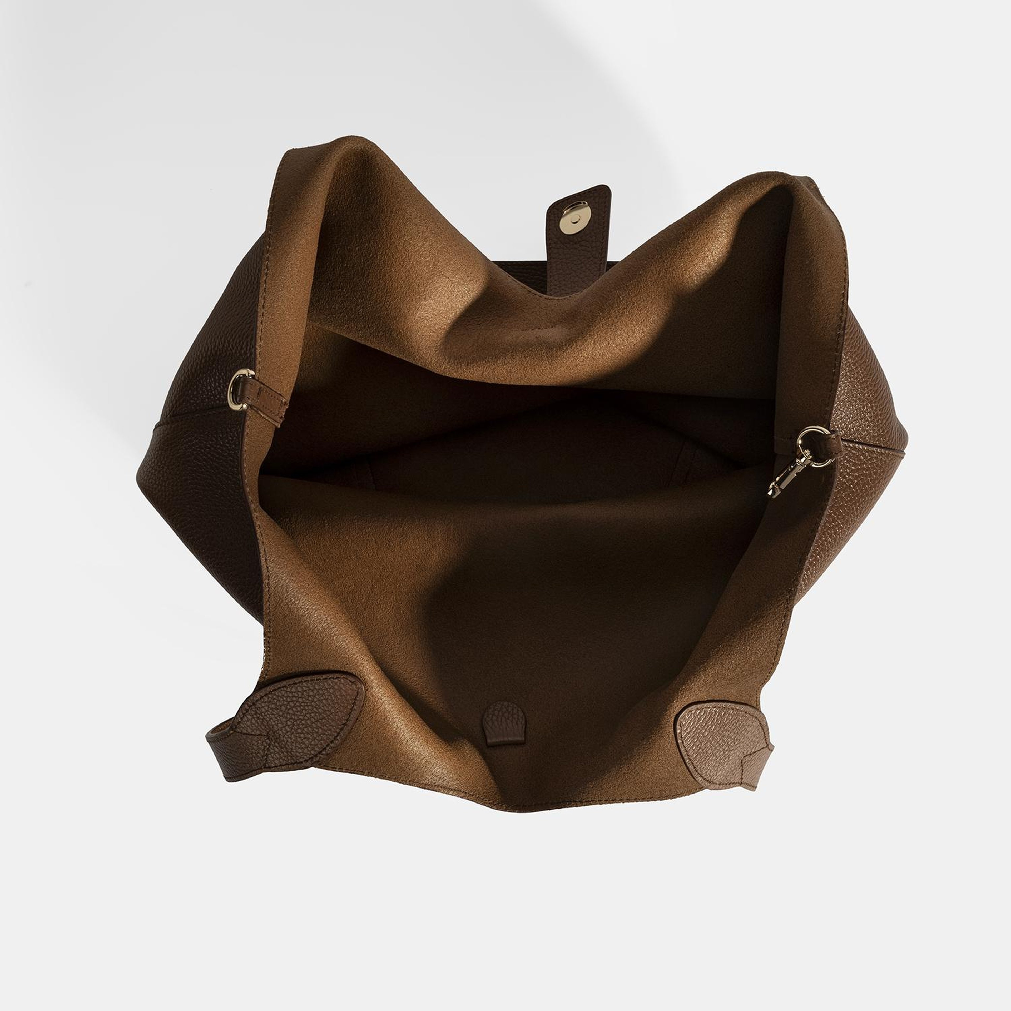 Kadın Kahve Deri Omuz Çantası