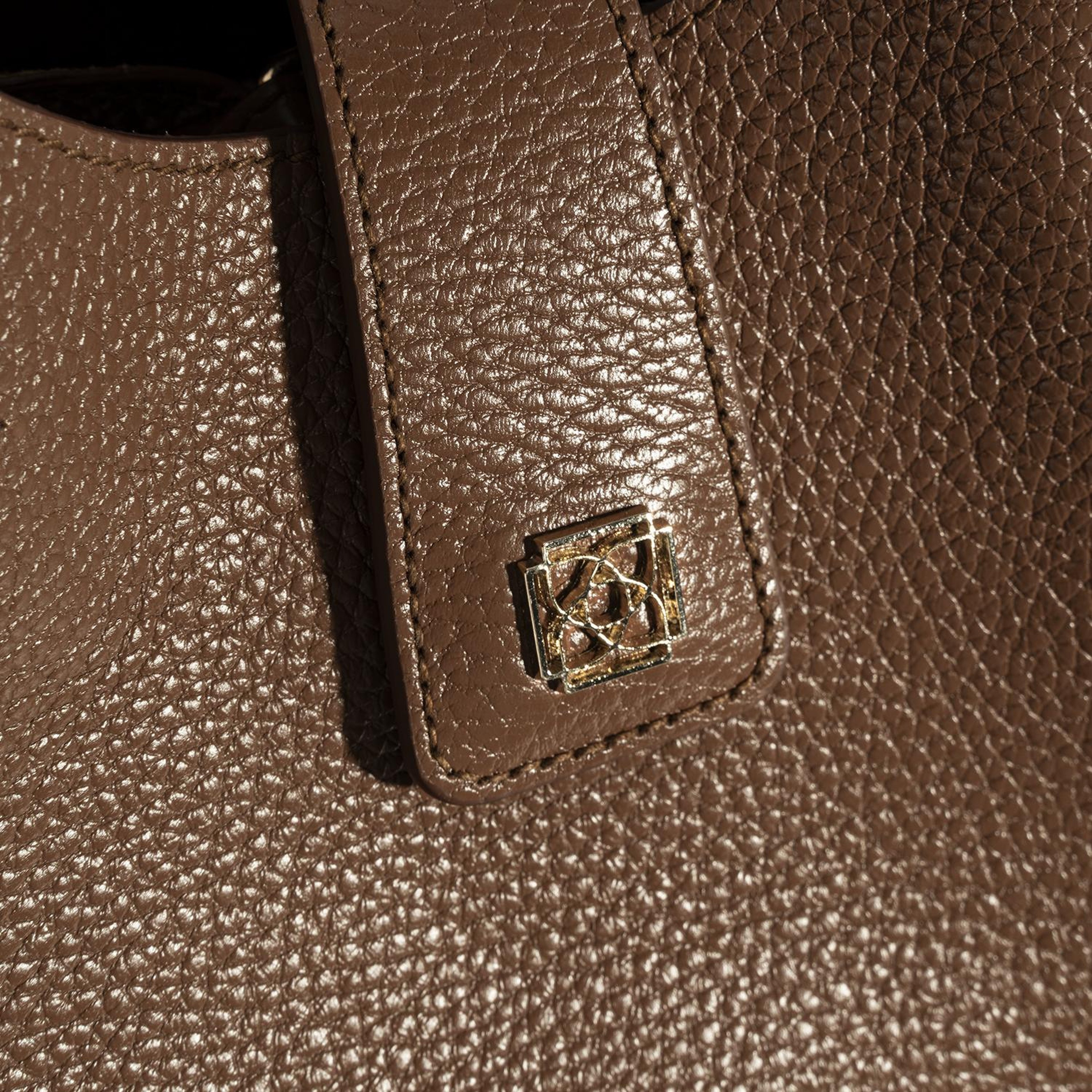 Kadın Kahve Deri Omuz Çantası