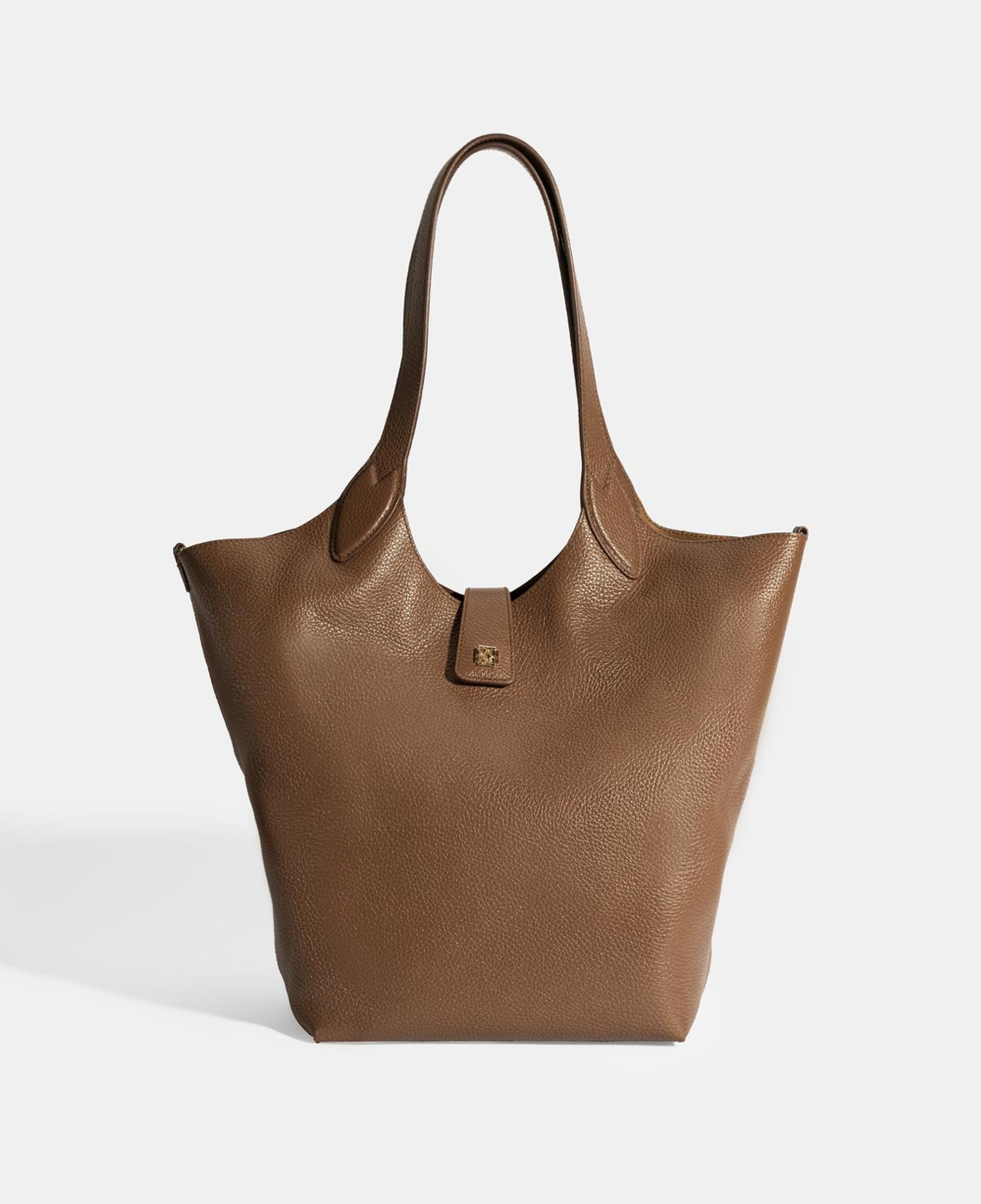 Kadın Kahve Deri Omuz Çantası