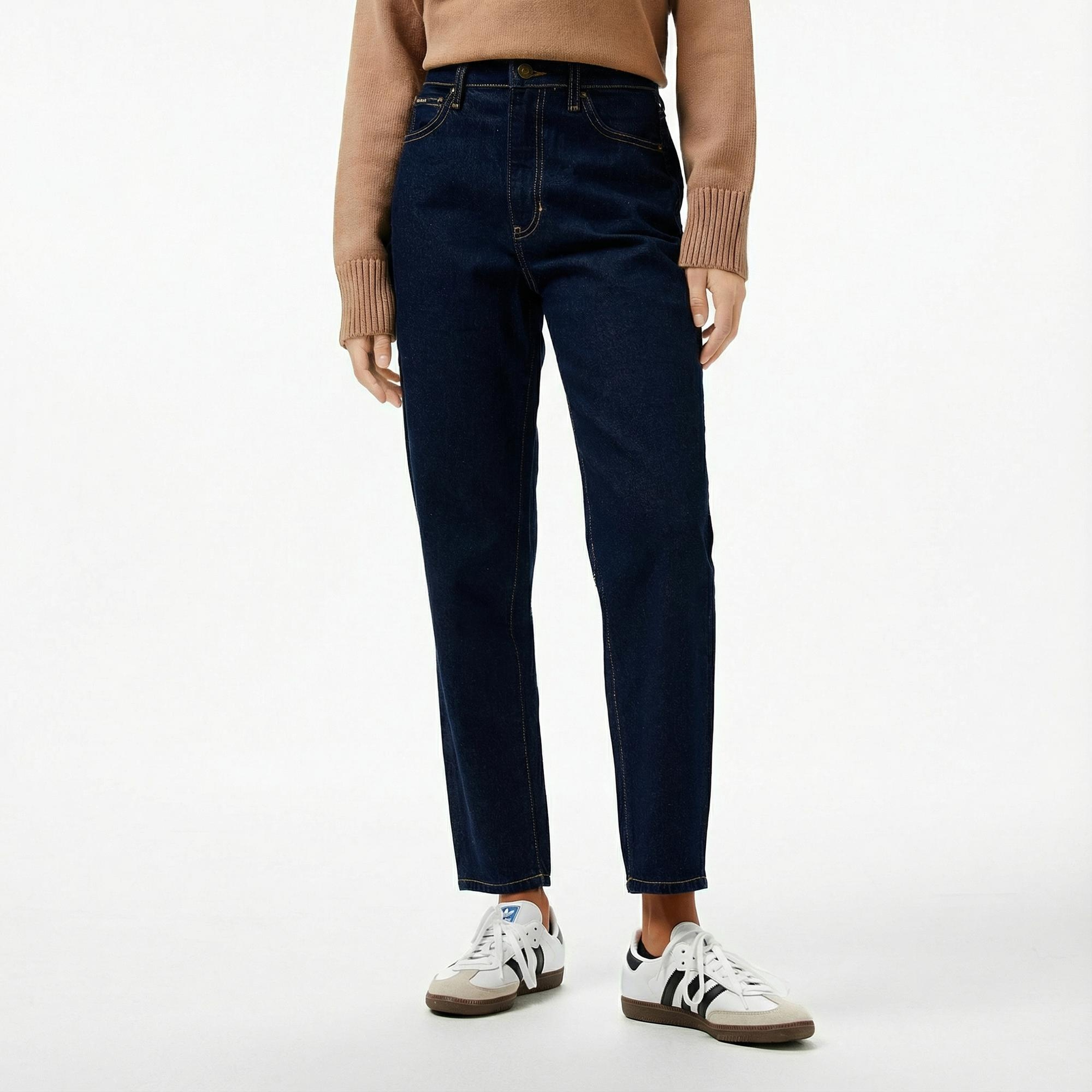 Guess G06 Mom Kadın Mavi Jean