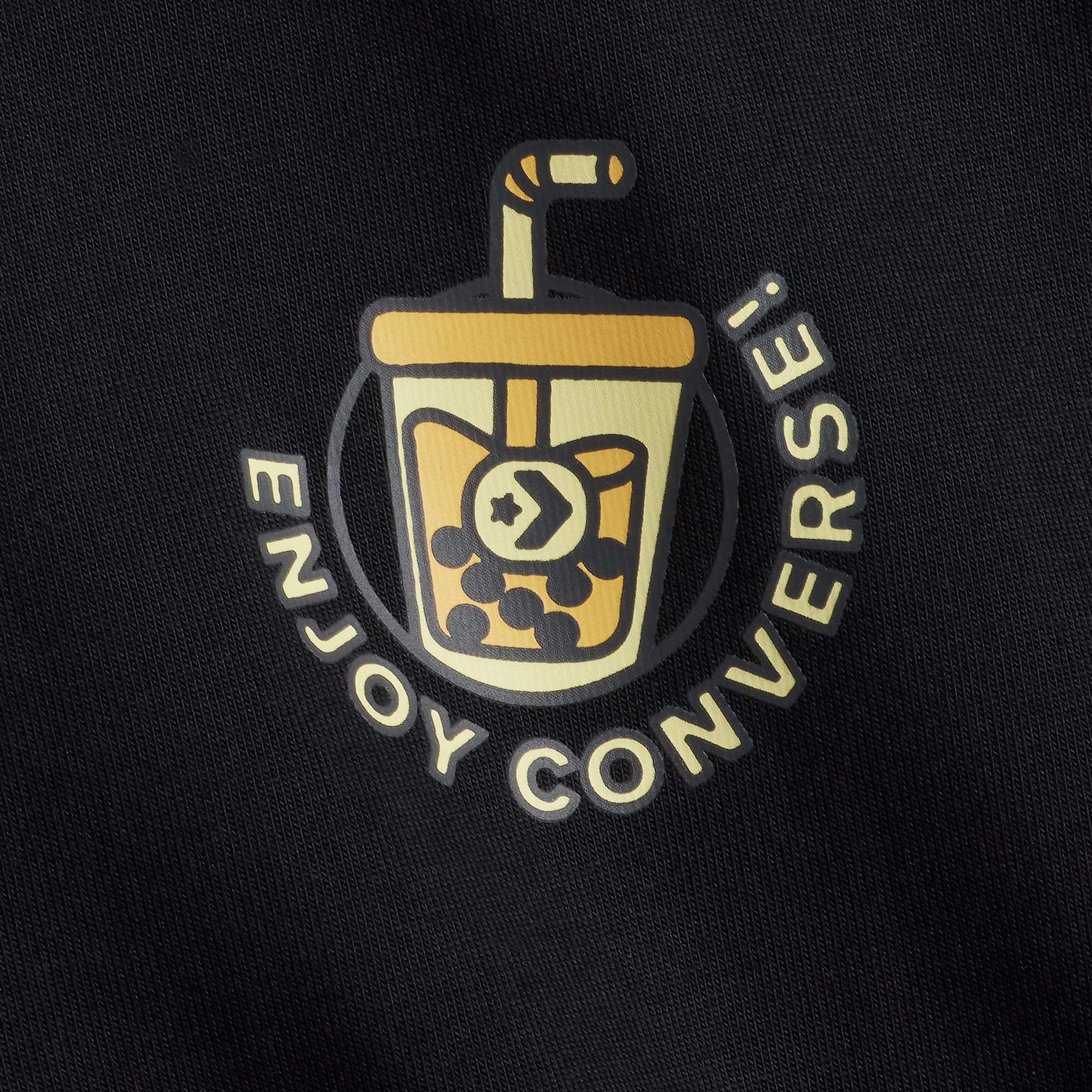 Converse Erkek Siyah T-Shirt