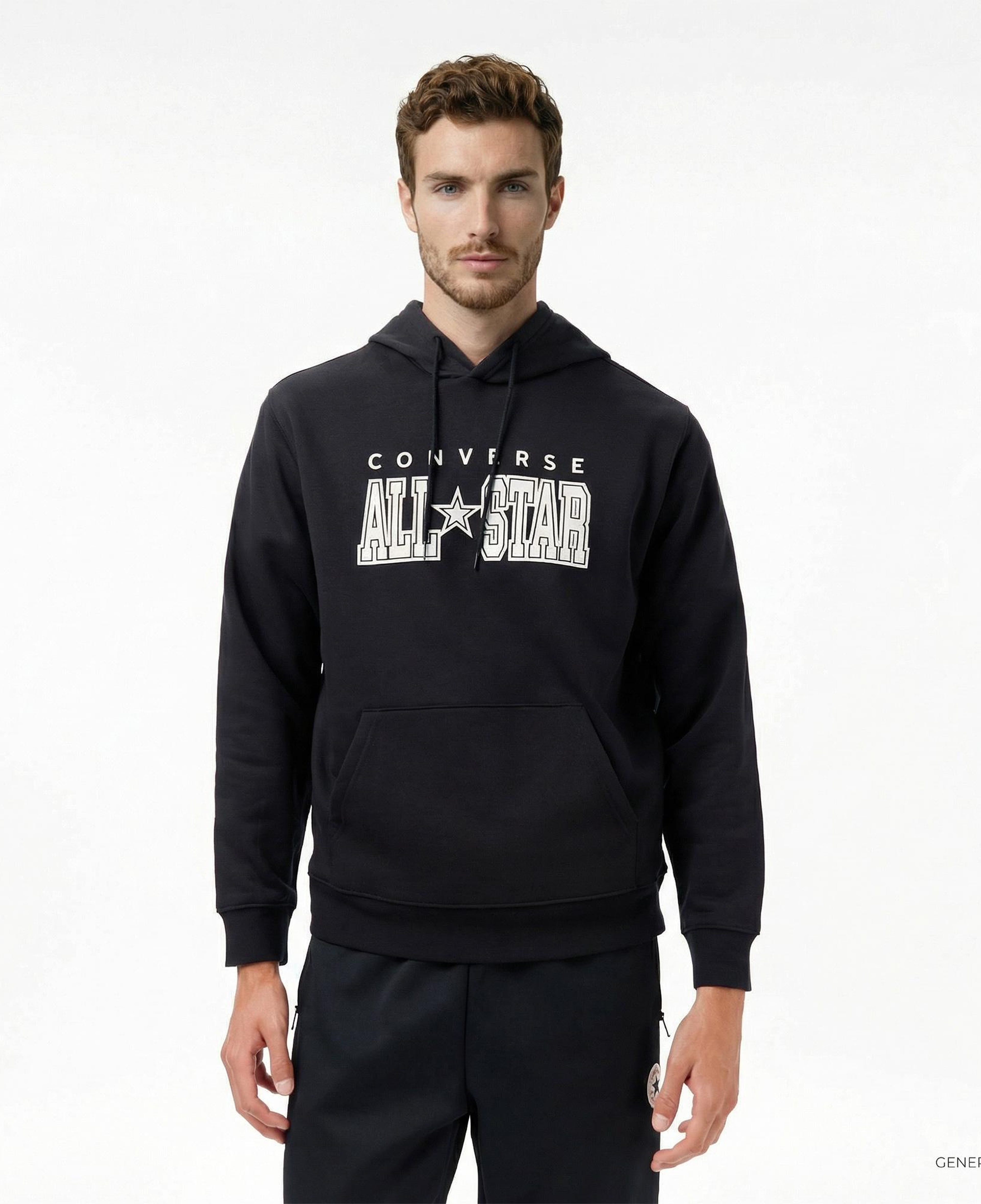 Converse Erkek Siyah Sweatshirt