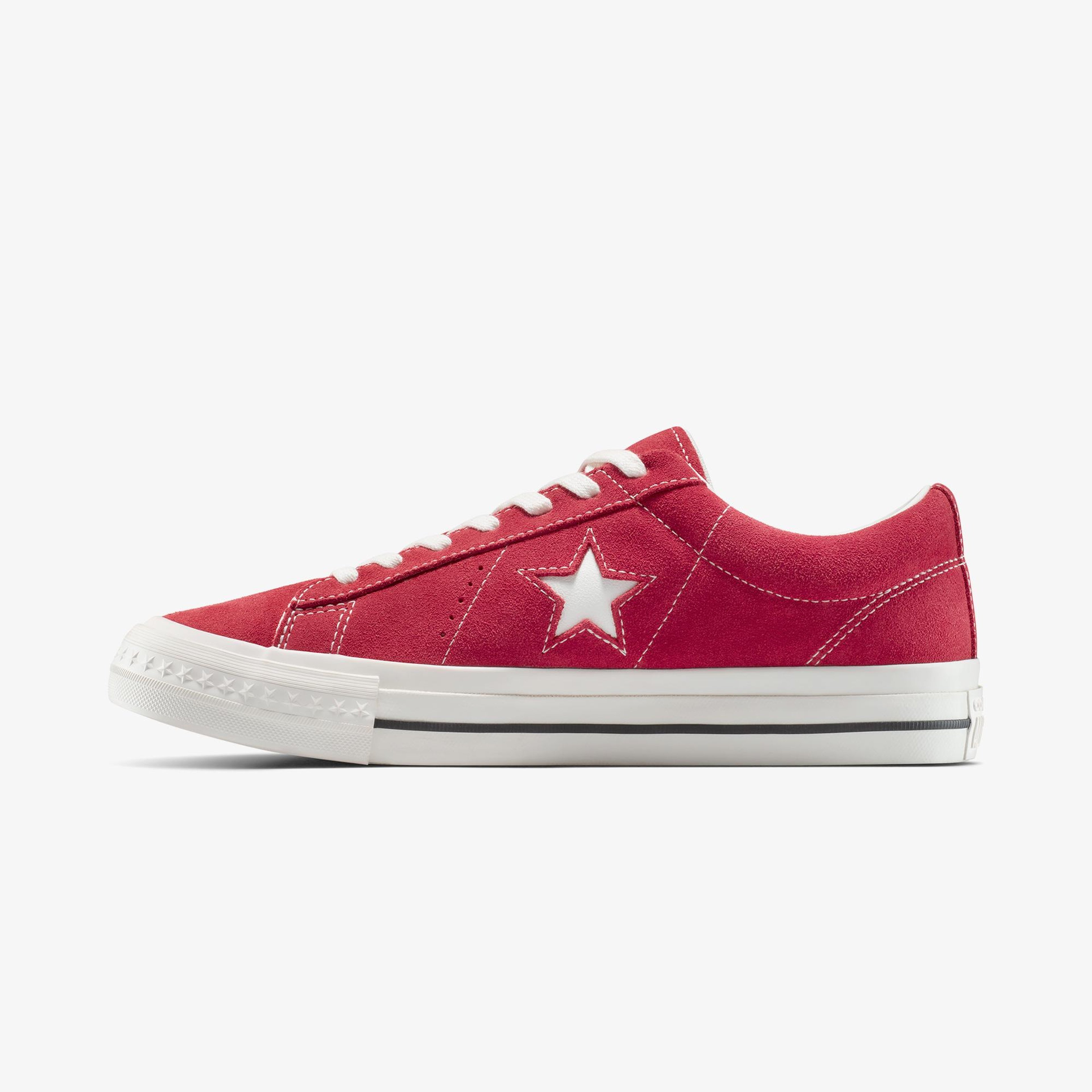 Converse One Star 95 Unisex Kırmızı Sneaker