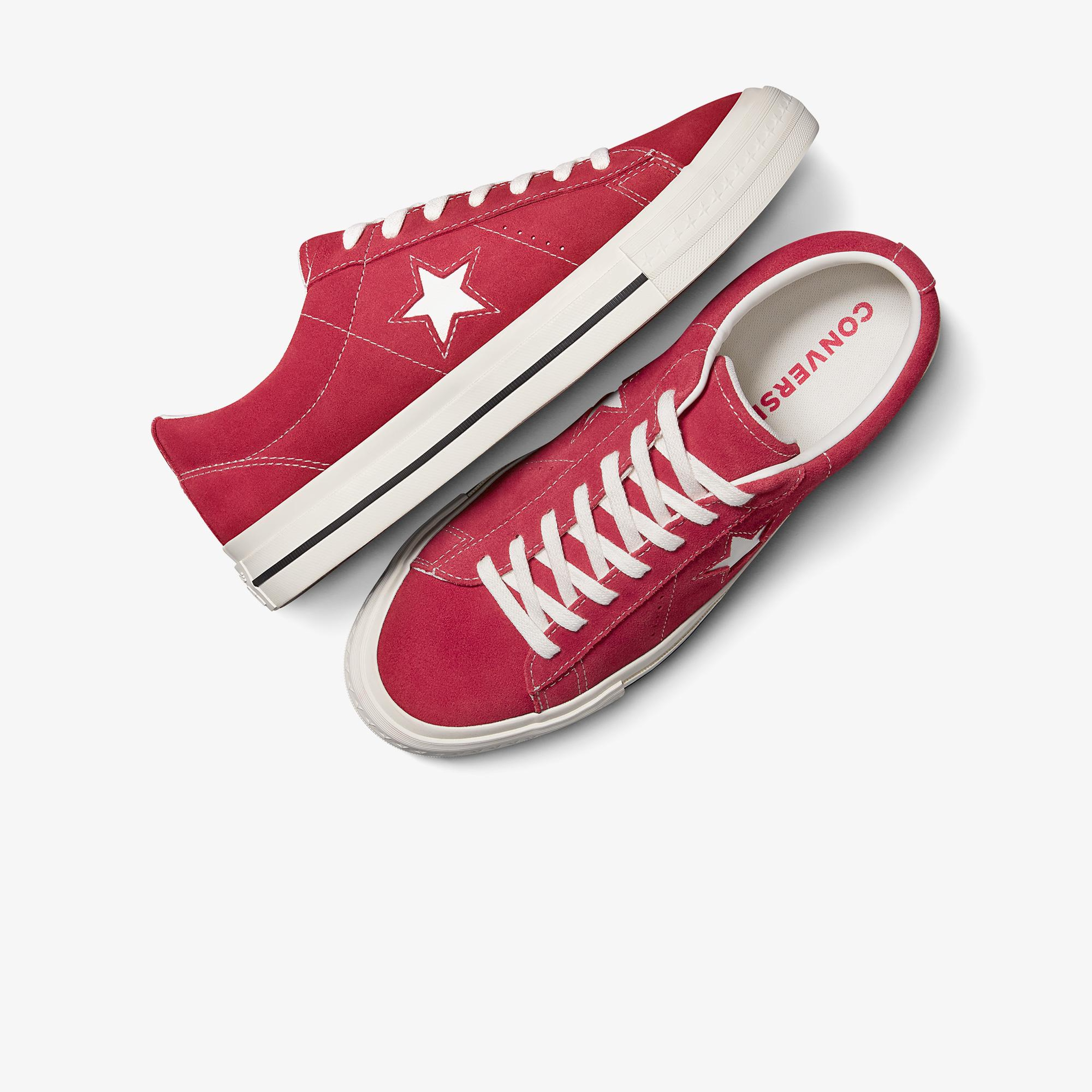 Converse One Star 95 Unisex Kırmızı Sneaker