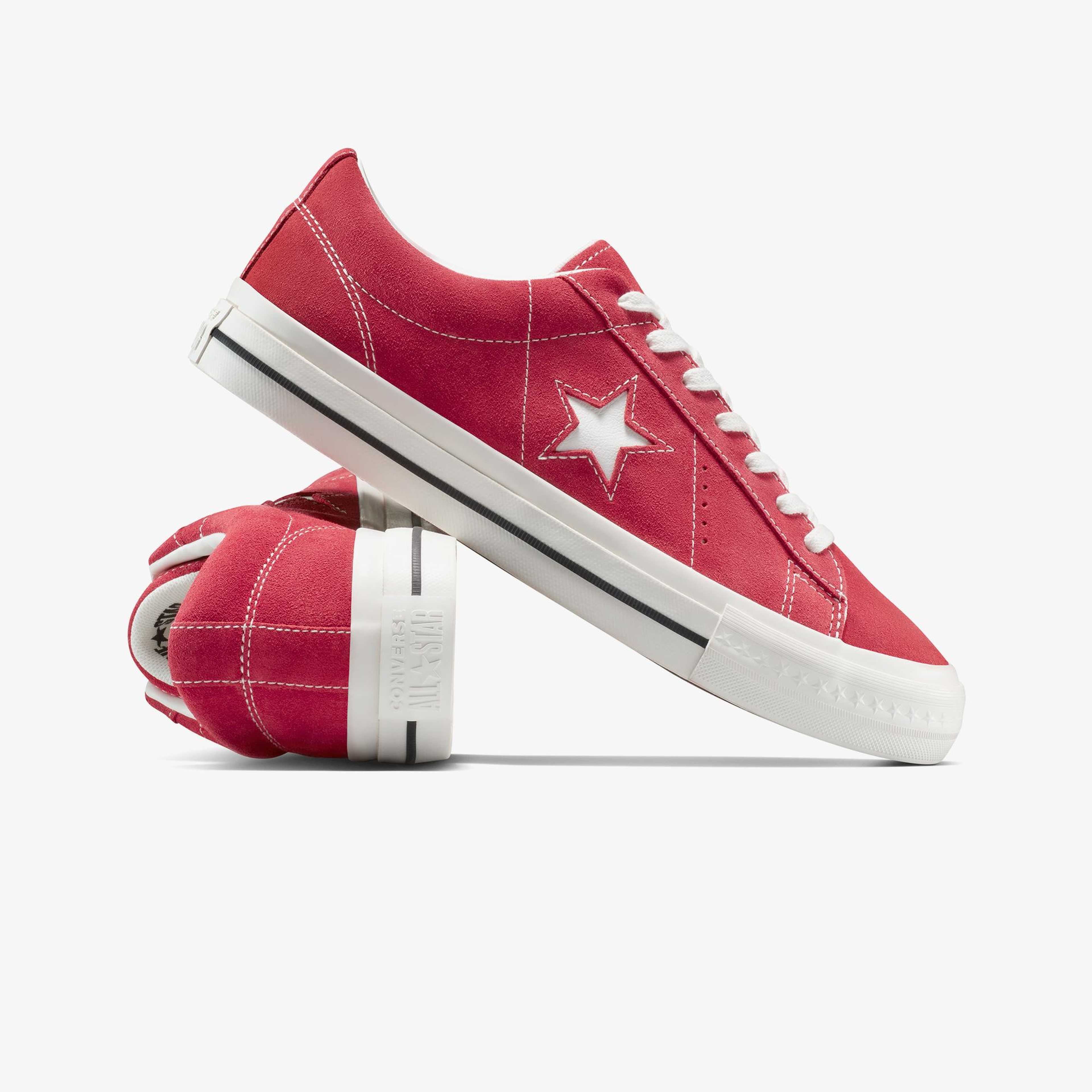 Converse One Star 95 Unisex Kırmızı Sneaker