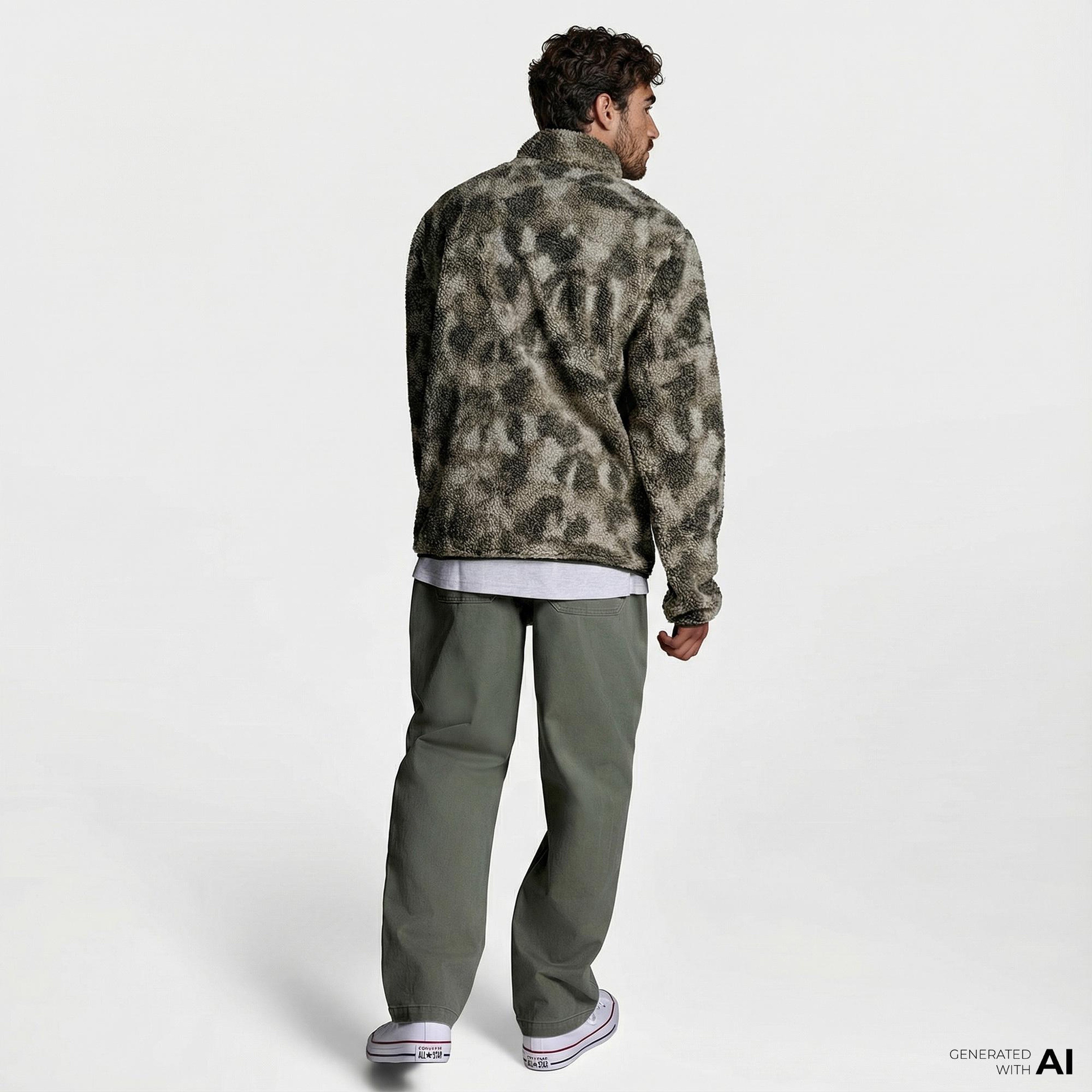 Converse Erkek Haki Ceket