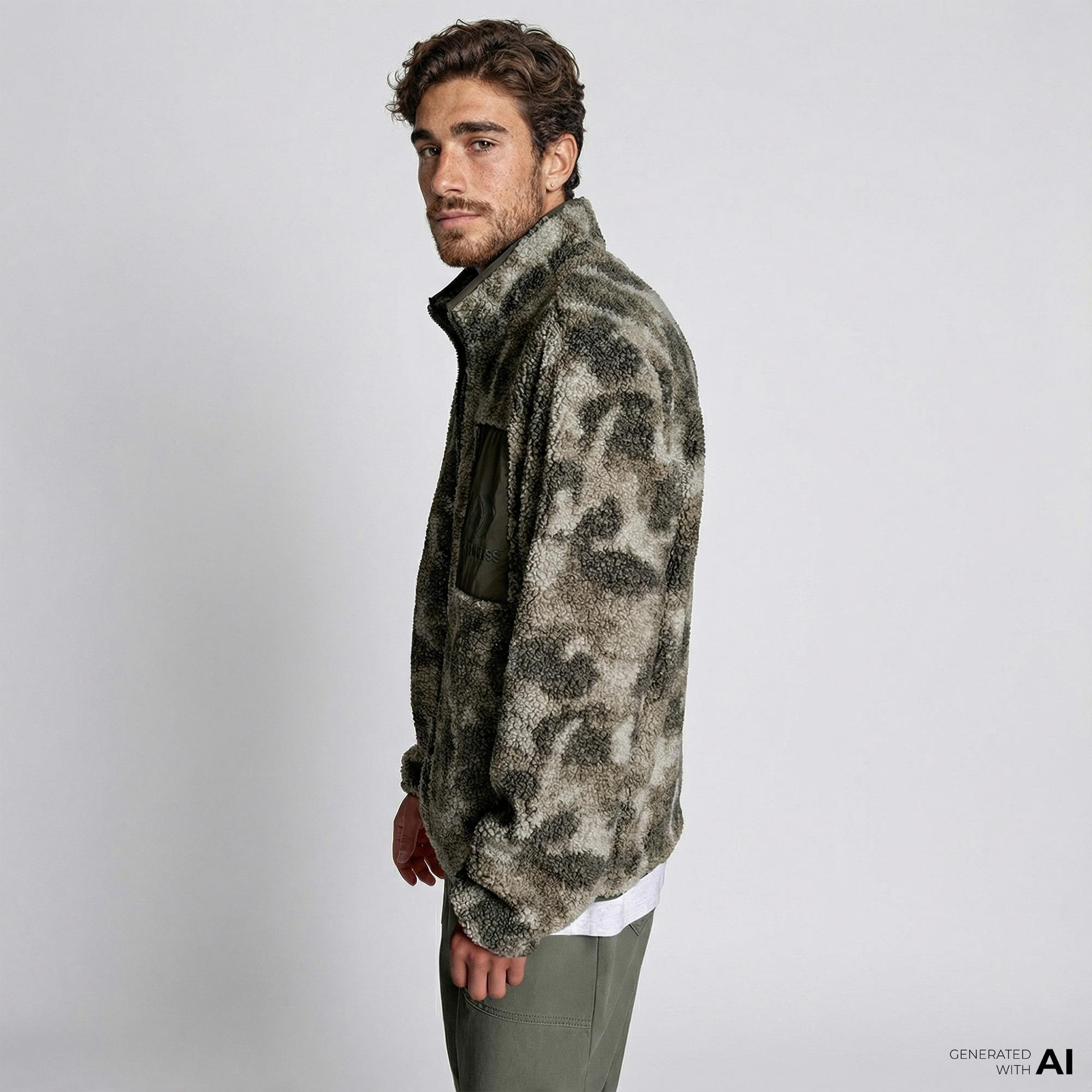 Converse Erkek Haki Ceket