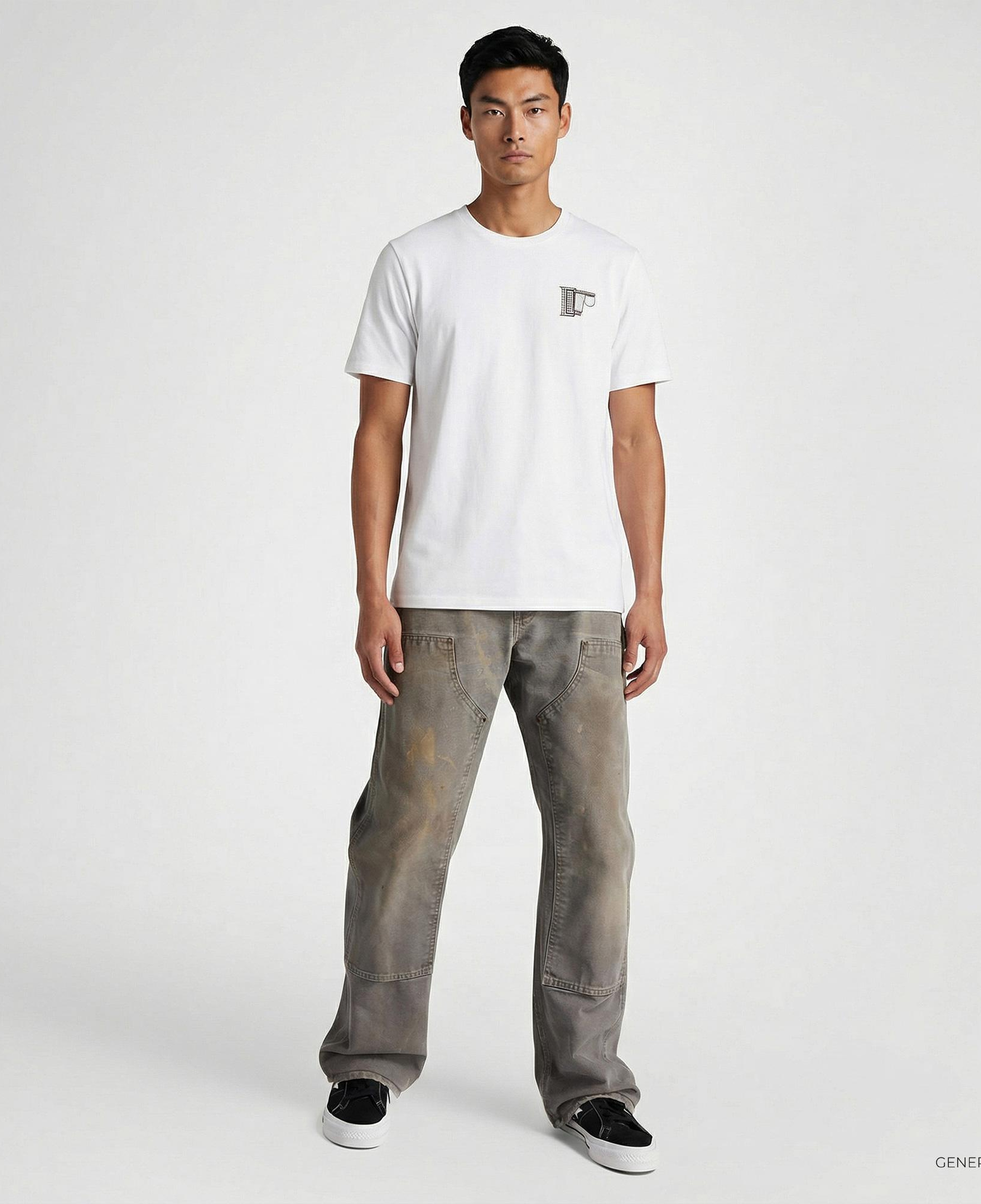 Converse Erkek Beyaz T-Shirt