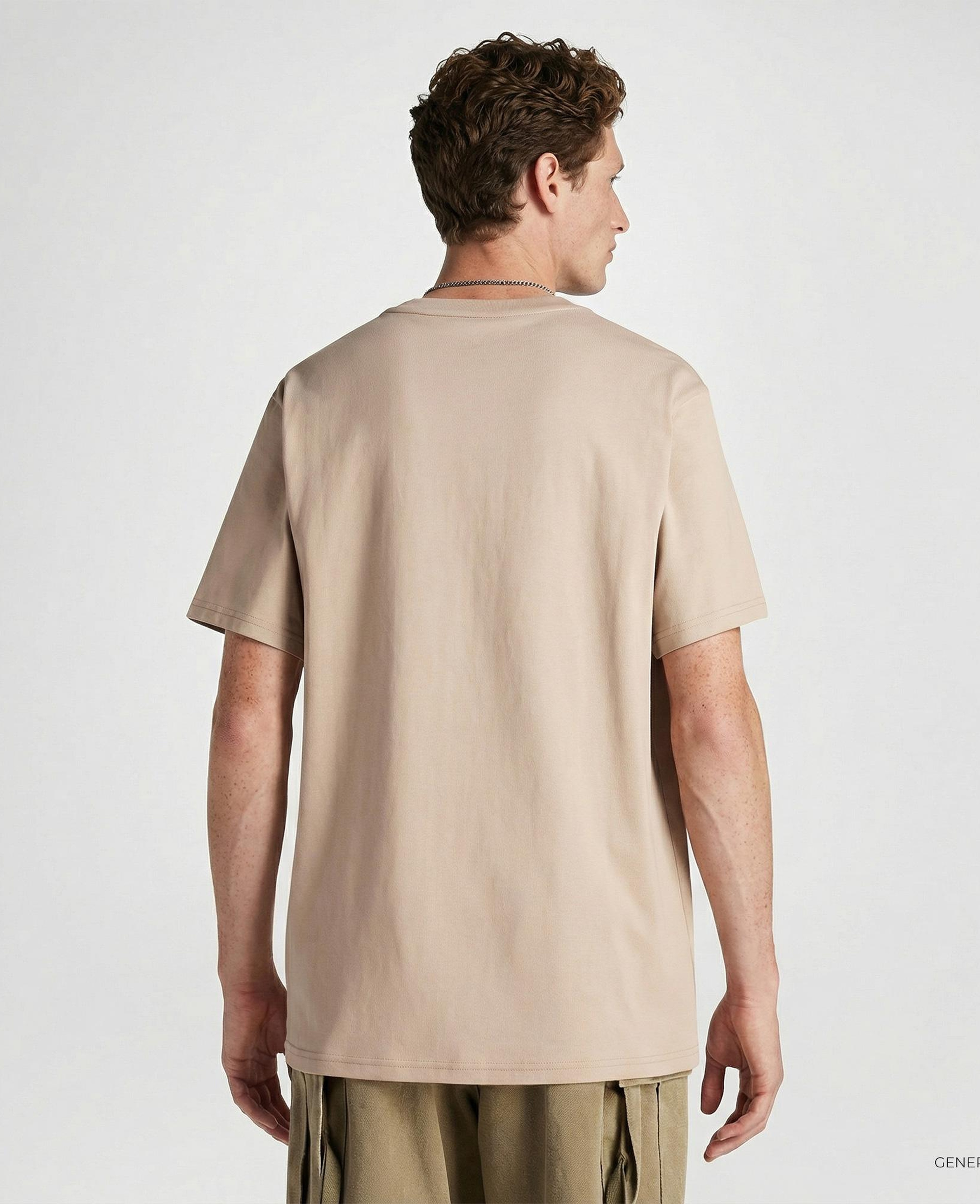 Converse Erkek Bej T-Shirt