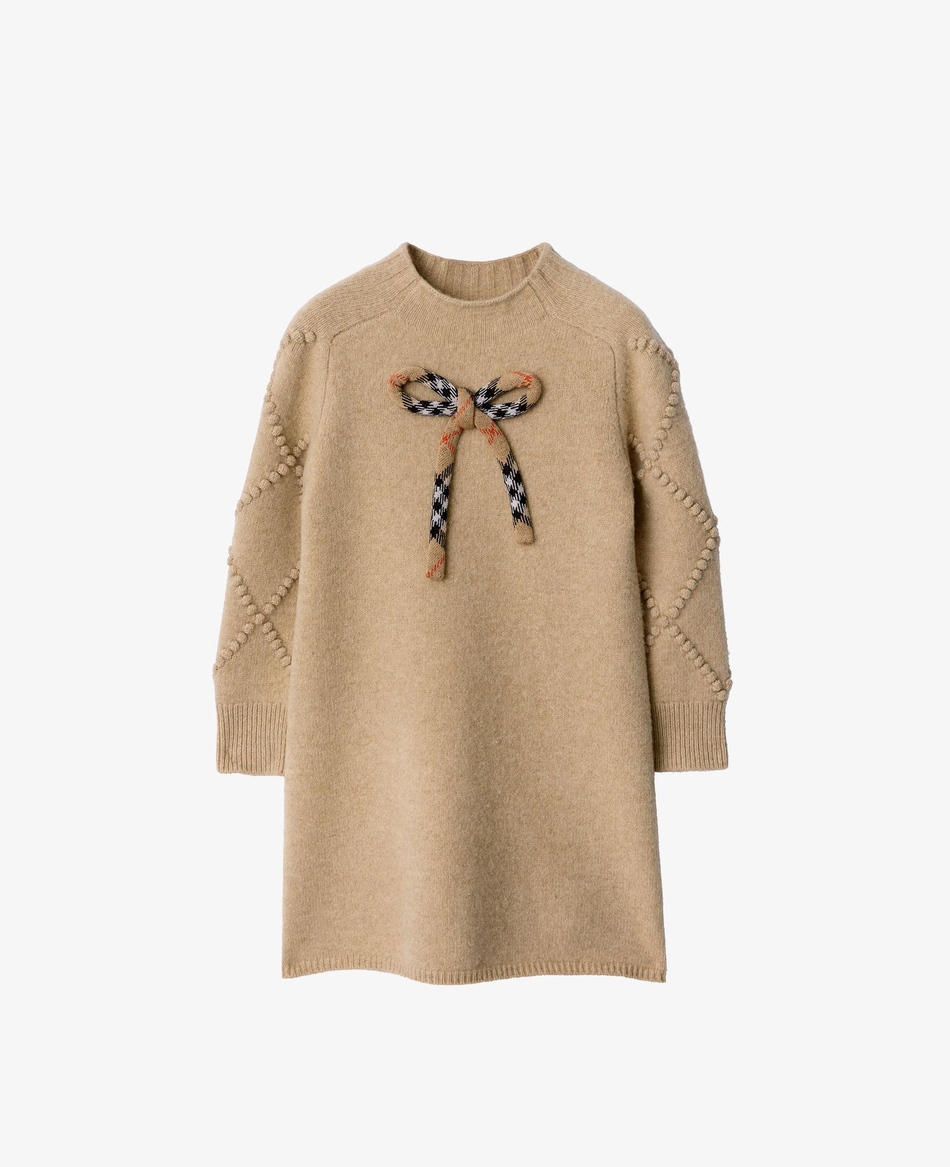 Burberry Beıe Çocuk Bej Elbise