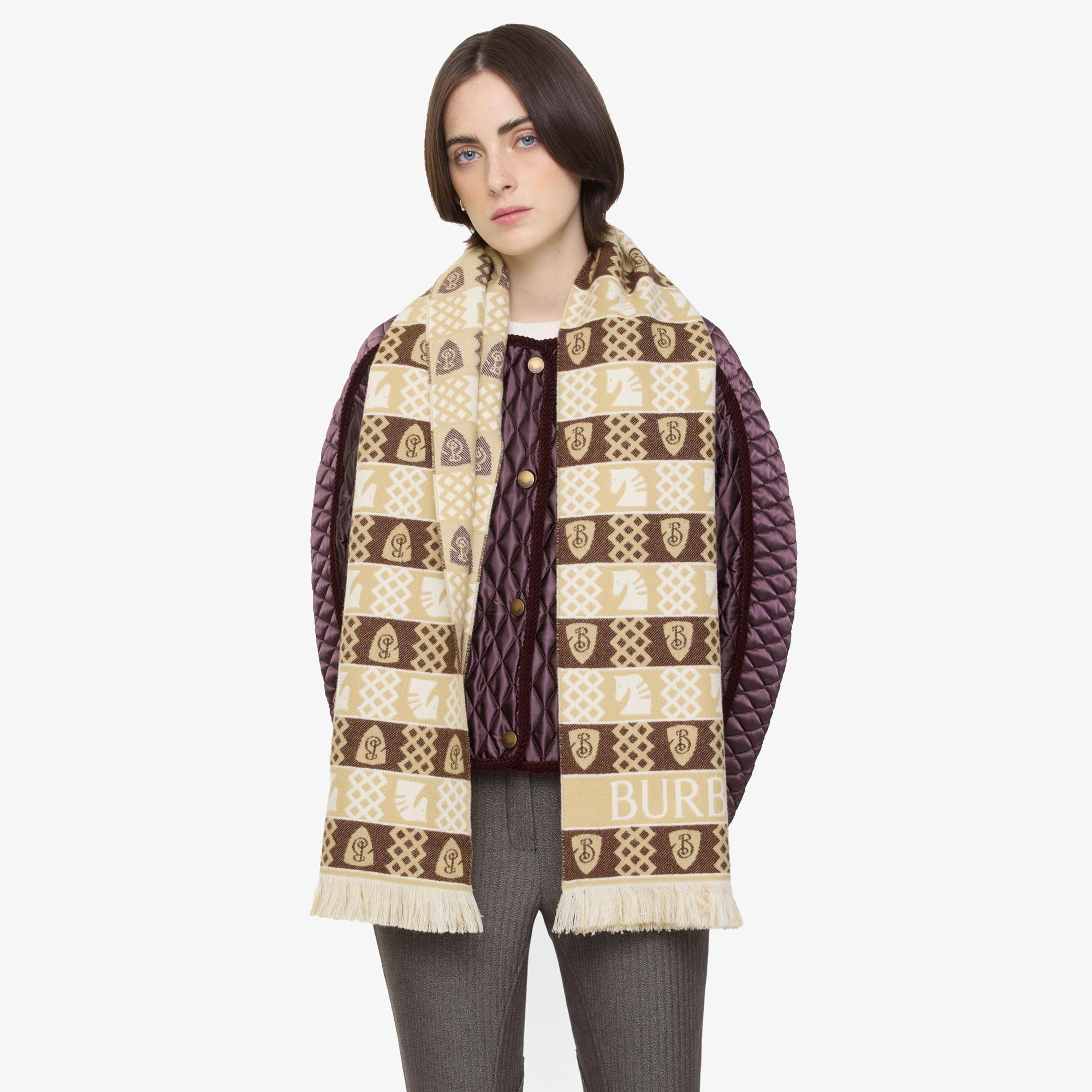 Burberry Archive Repeat Kadın Bej Atkı