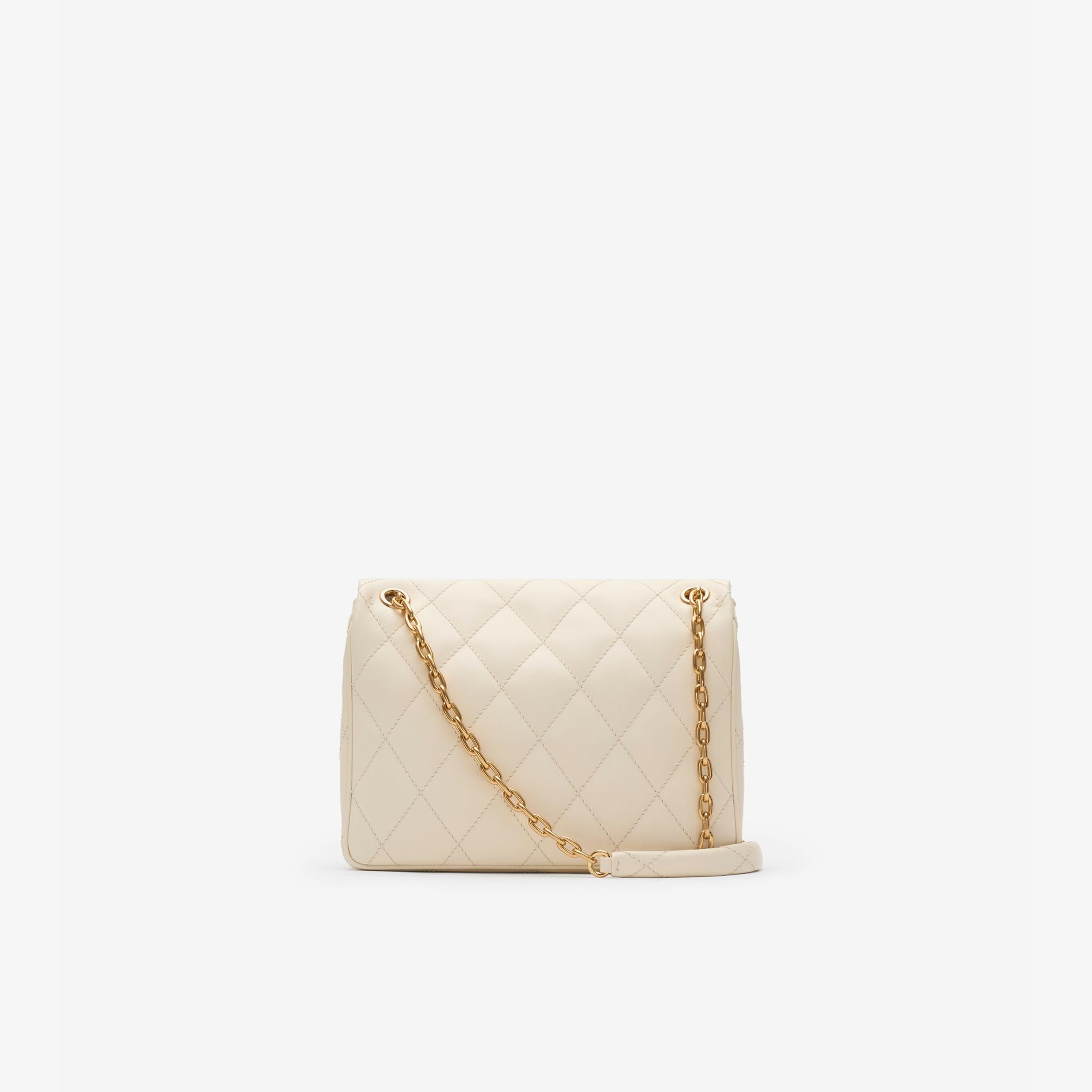 Burberry Medium Strand Kadın Krem Çanta