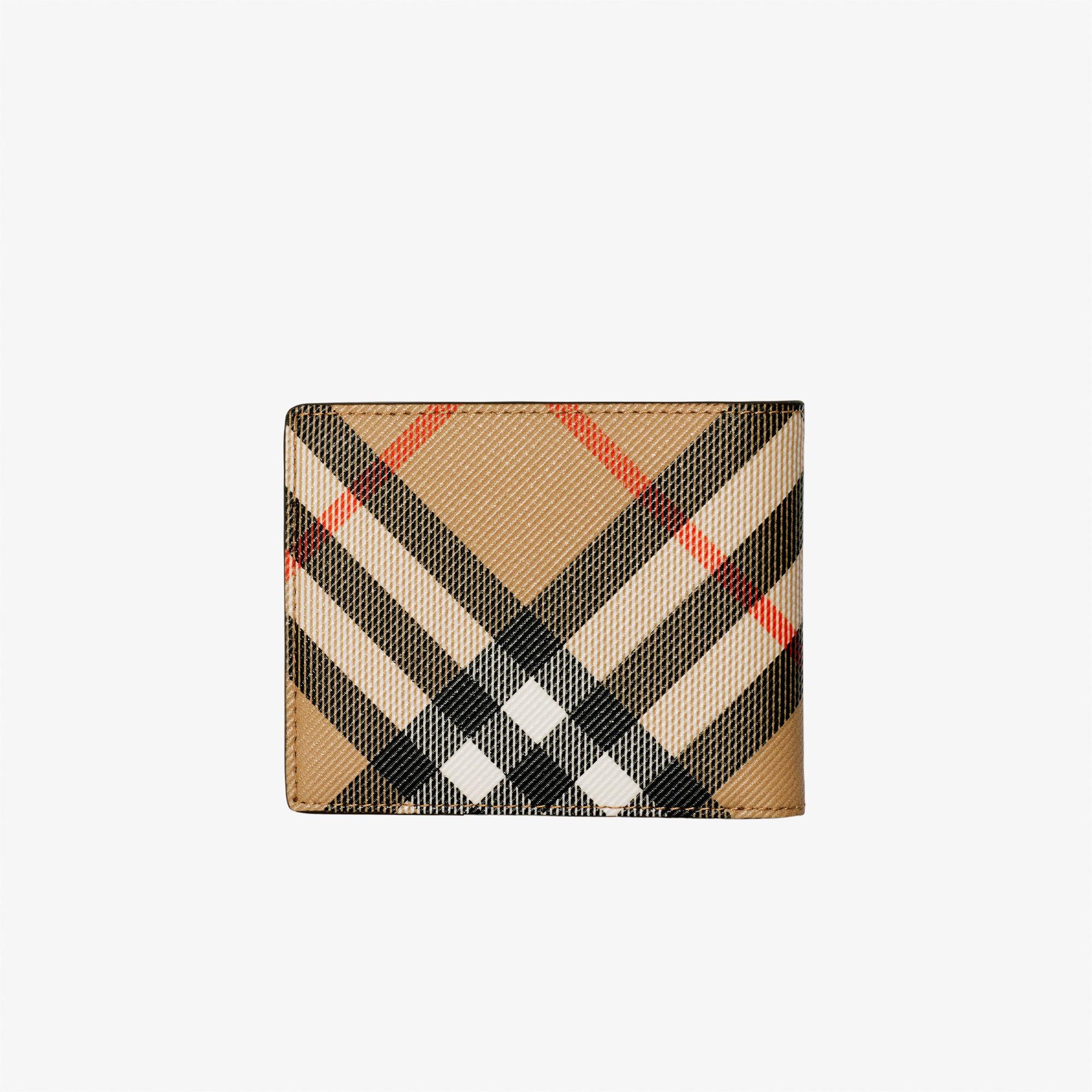 Burberry Bifold Erkek Bej Cüzdan