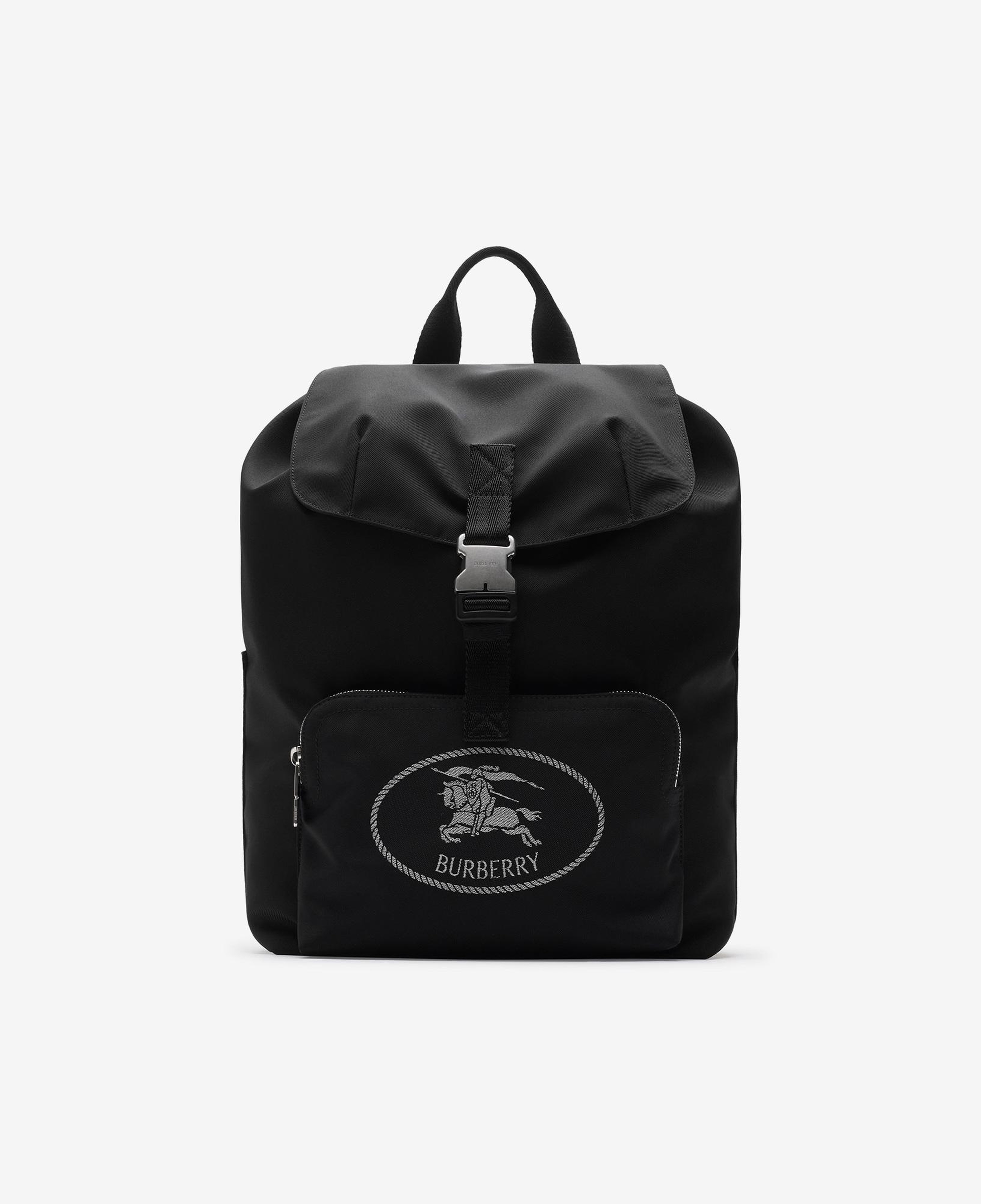 Burberry Orkney Flap Erkek Siyah Sırt Çantası