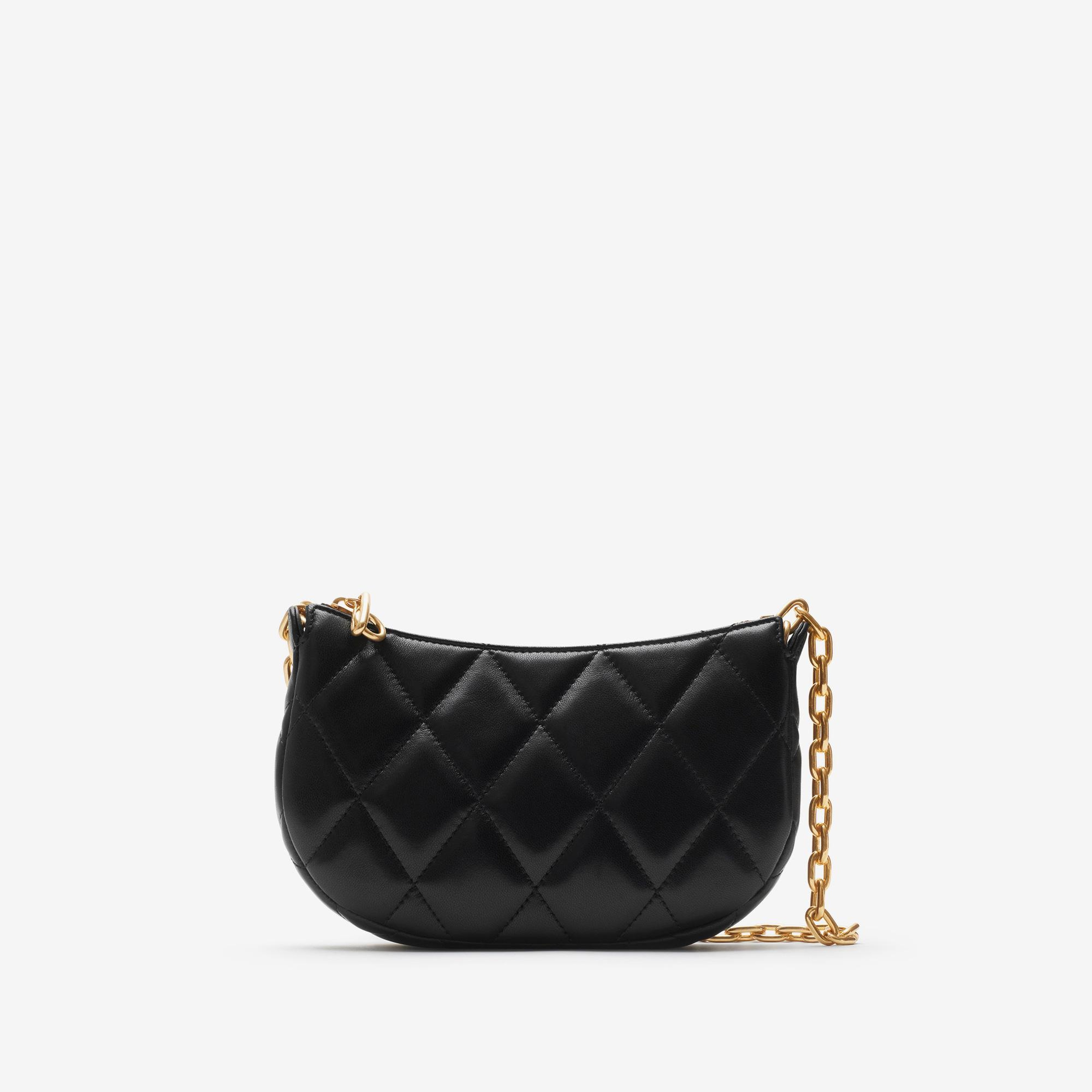 Burberry Qql Rocking Horse Chain Pouch Kadın Siyah Omuz Çantası