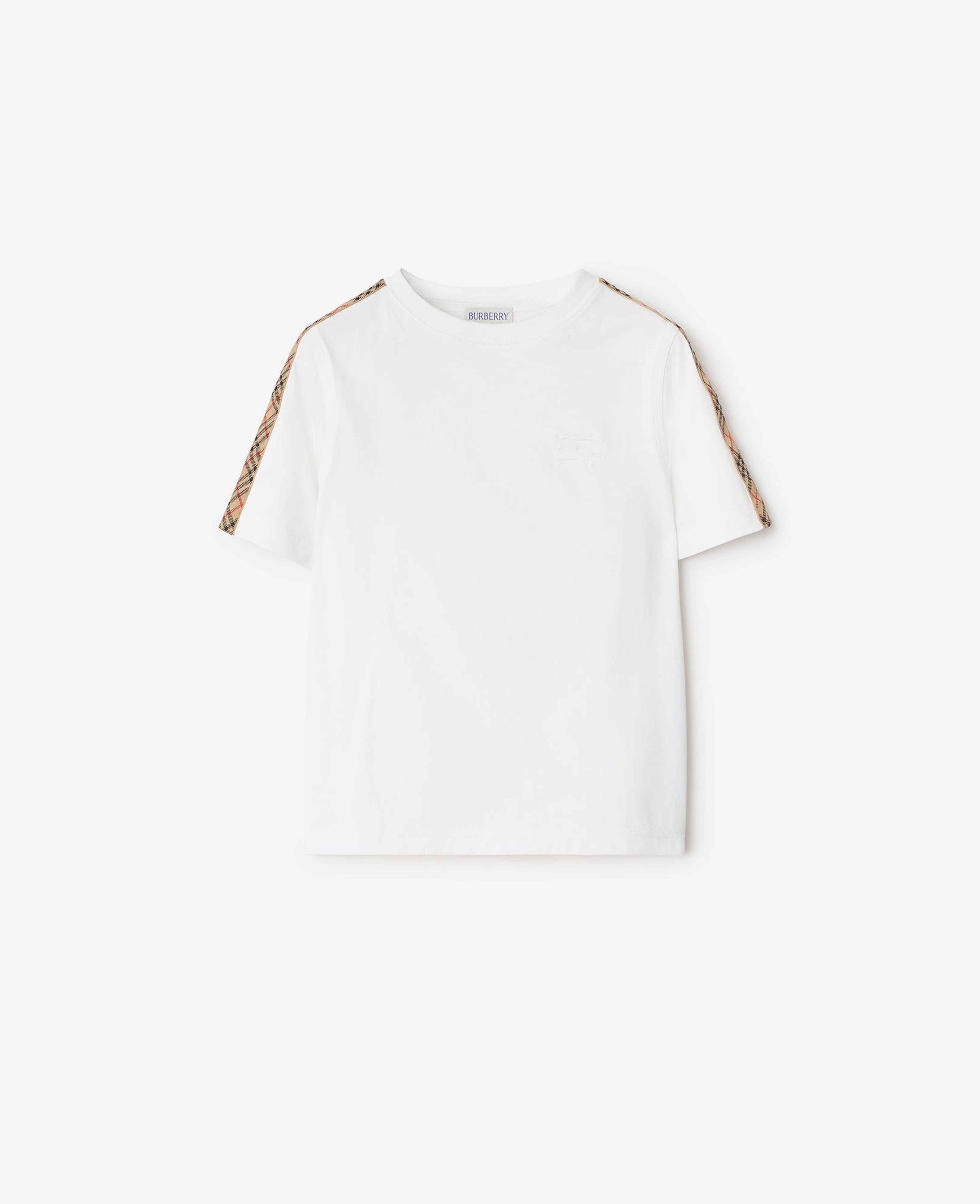 Burberry Çocuk Beyaz T-Shirt