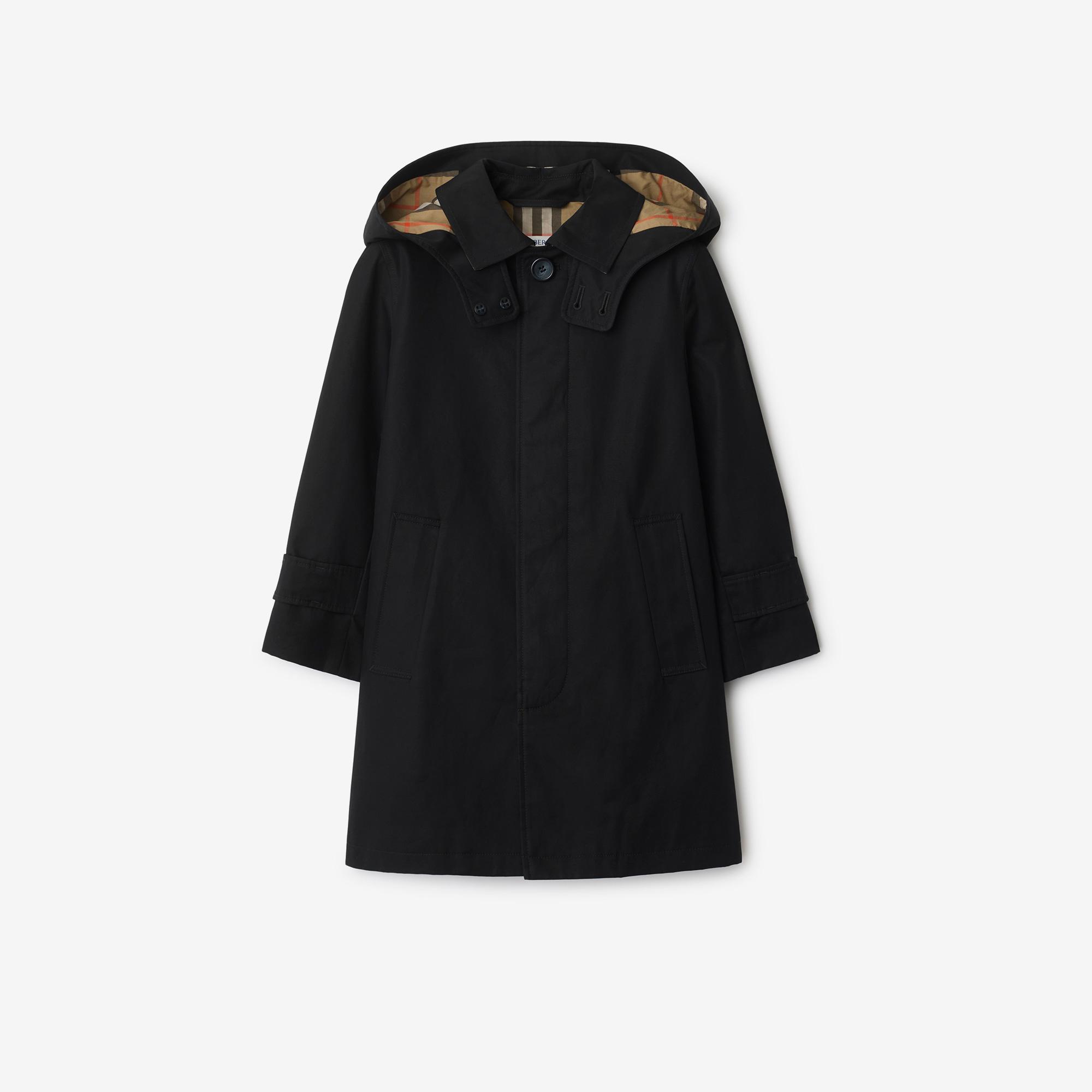 Burberry Çocuk Siyah Mont