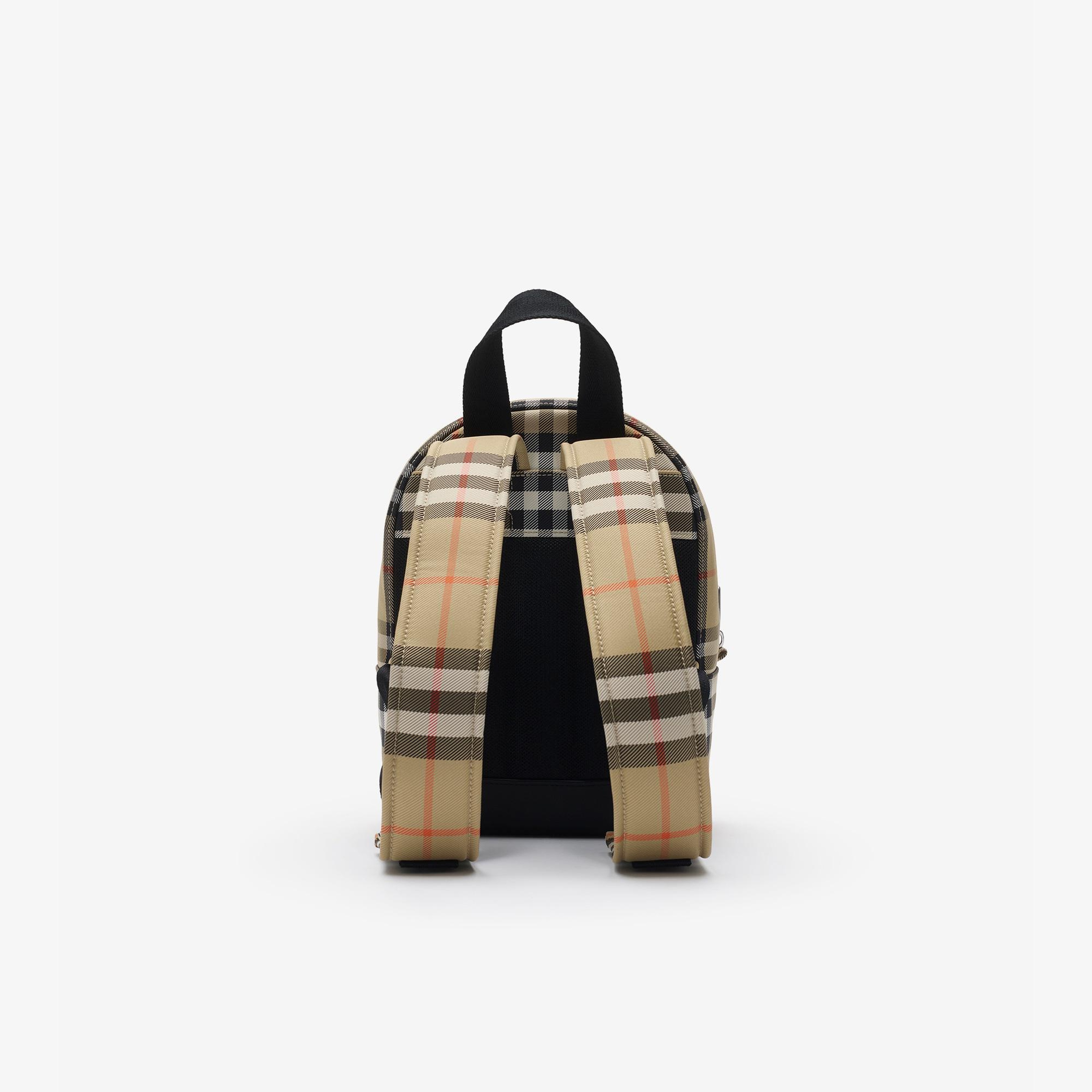 Burberry Check Çocuk Bej Sırt Çantası