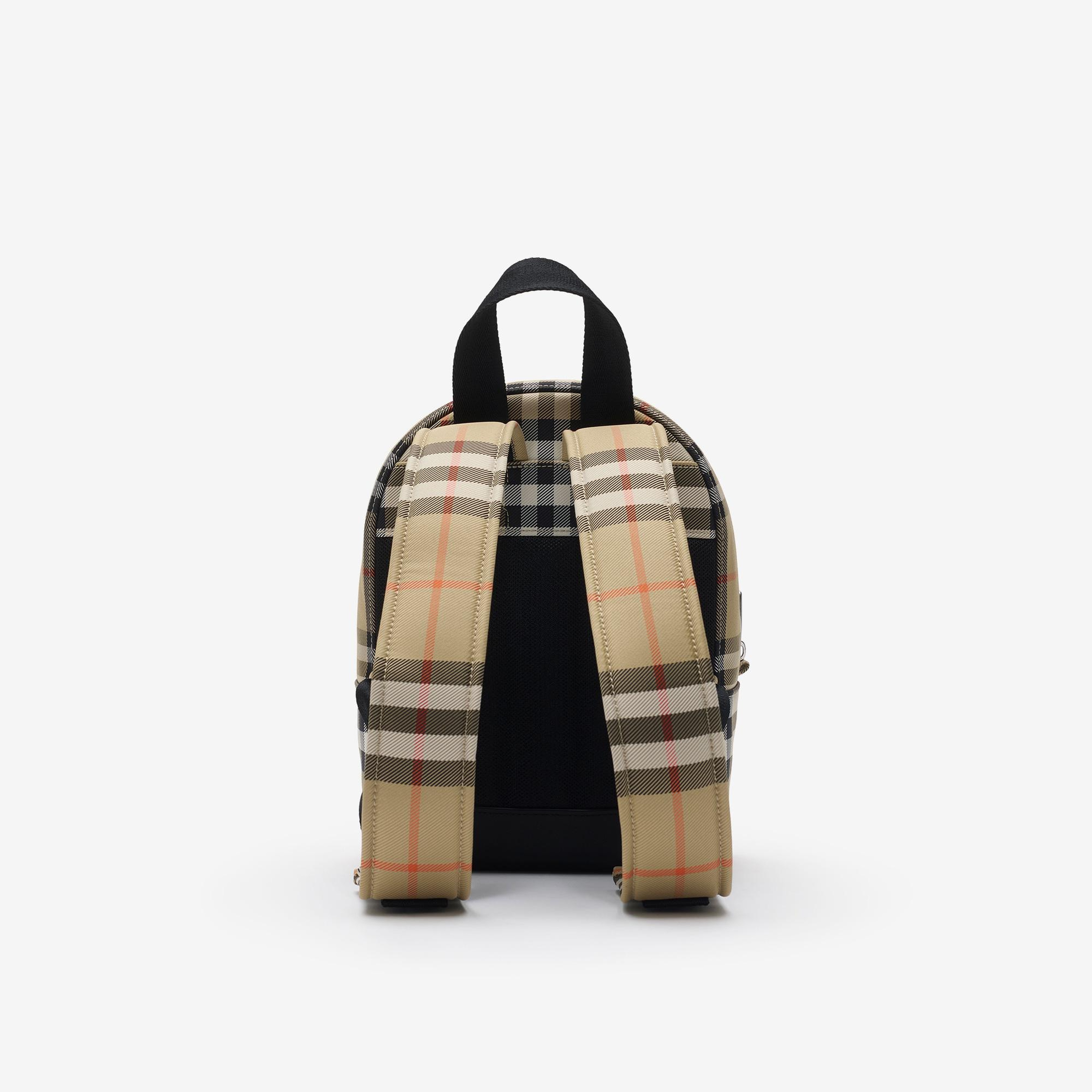 Burberry Check Çocuk Bej Sırt Çantası